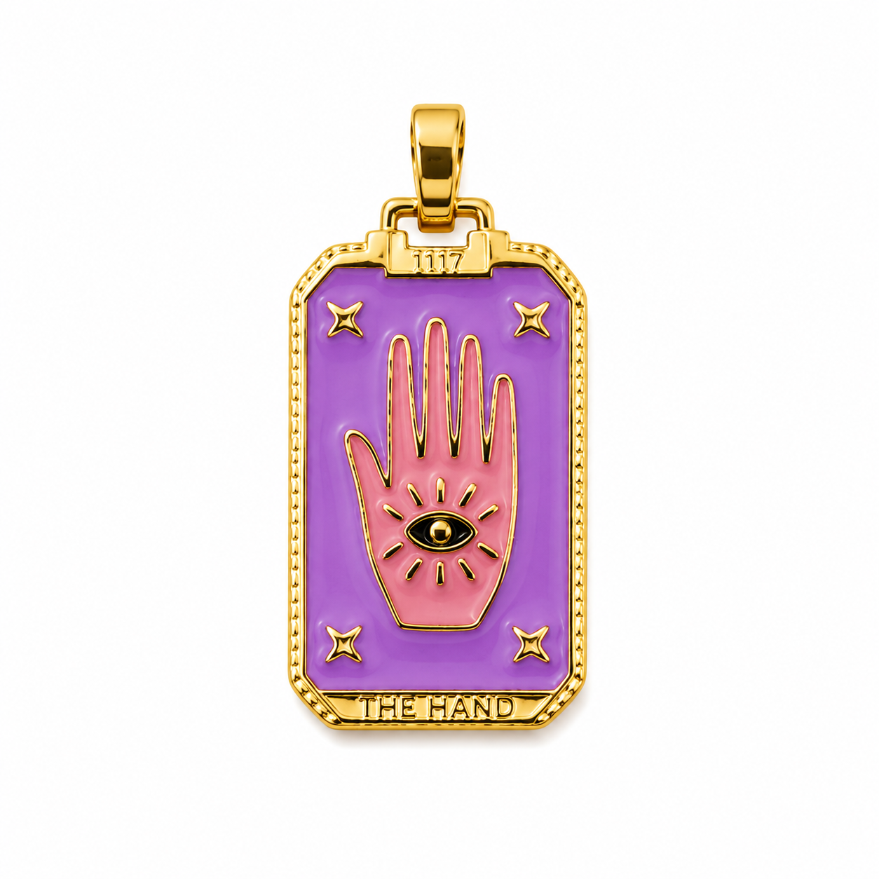 Tarot Enamel Charm