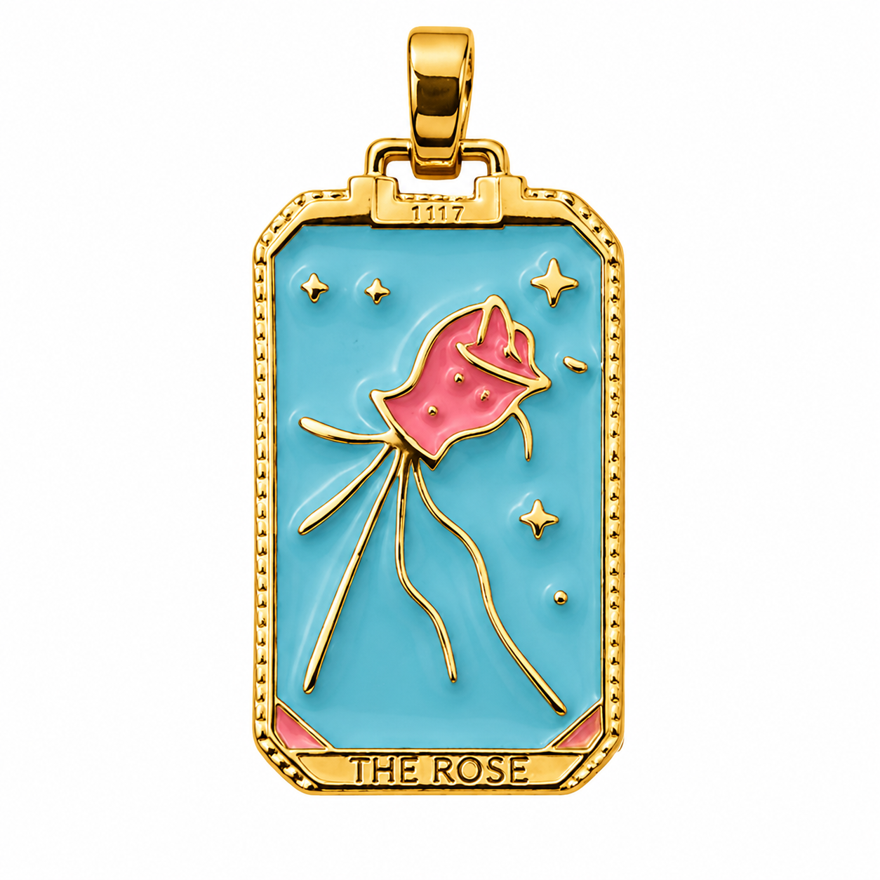 Tarot Enamel Charm