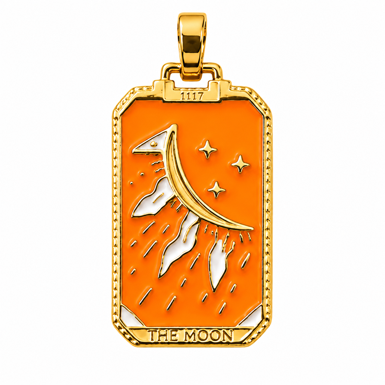 Tarot Enamel Charm