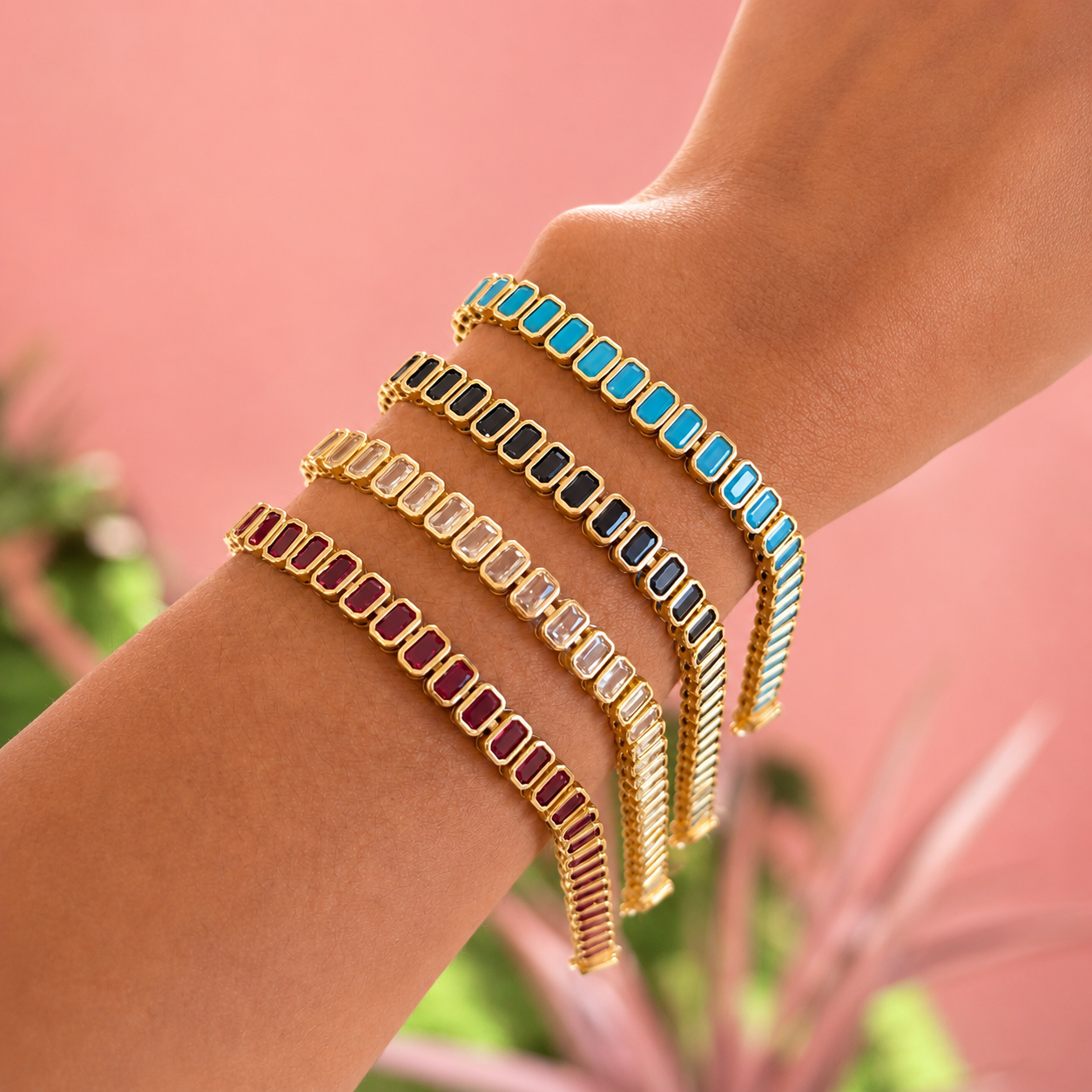 Baguette Tennis Bracelets