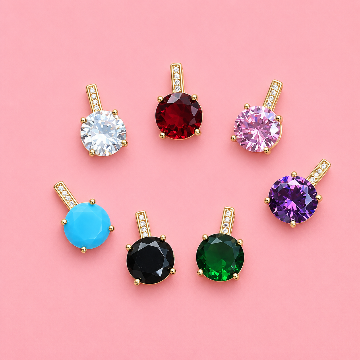 Diamond Color Charm