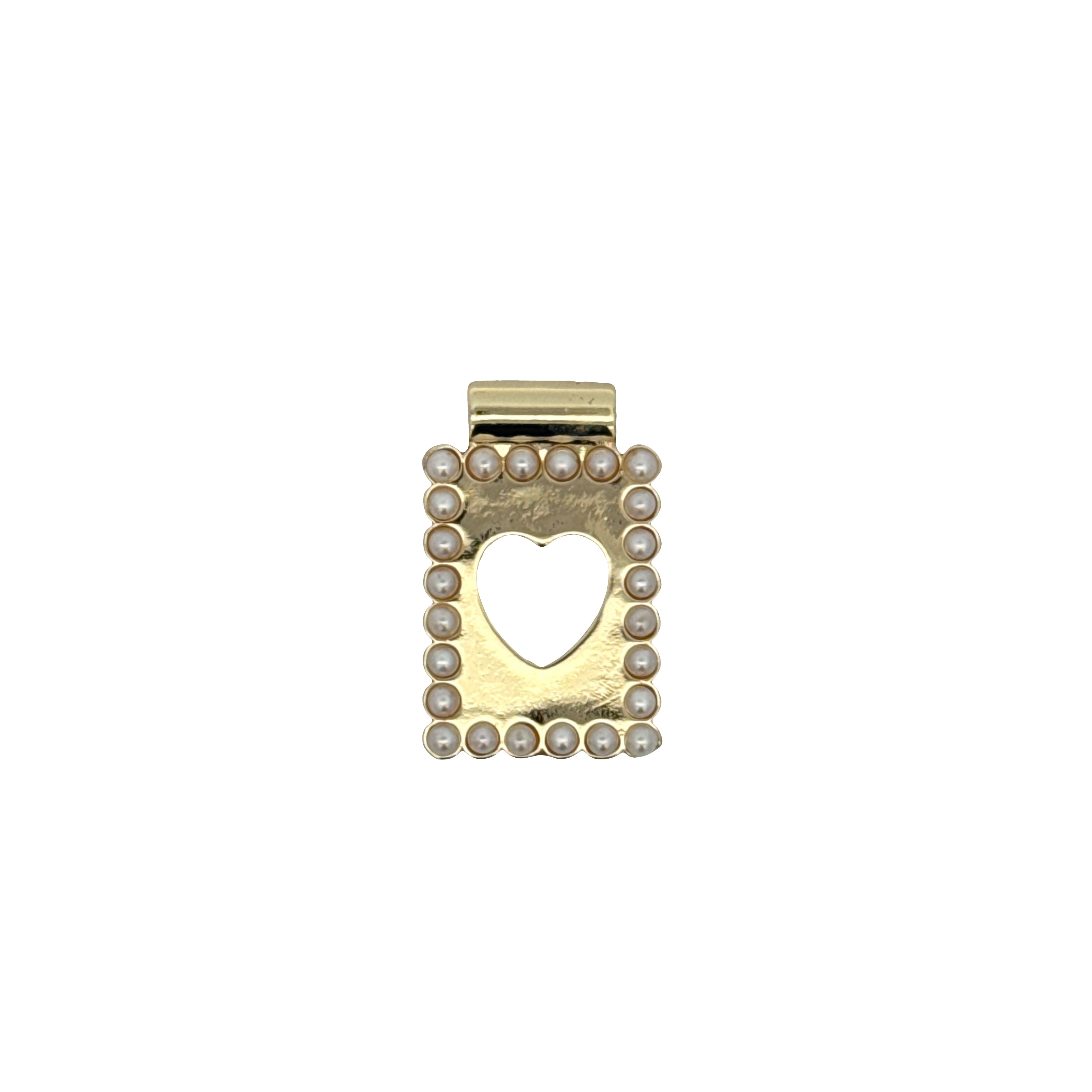 Escapulario Pearl Frame Charms