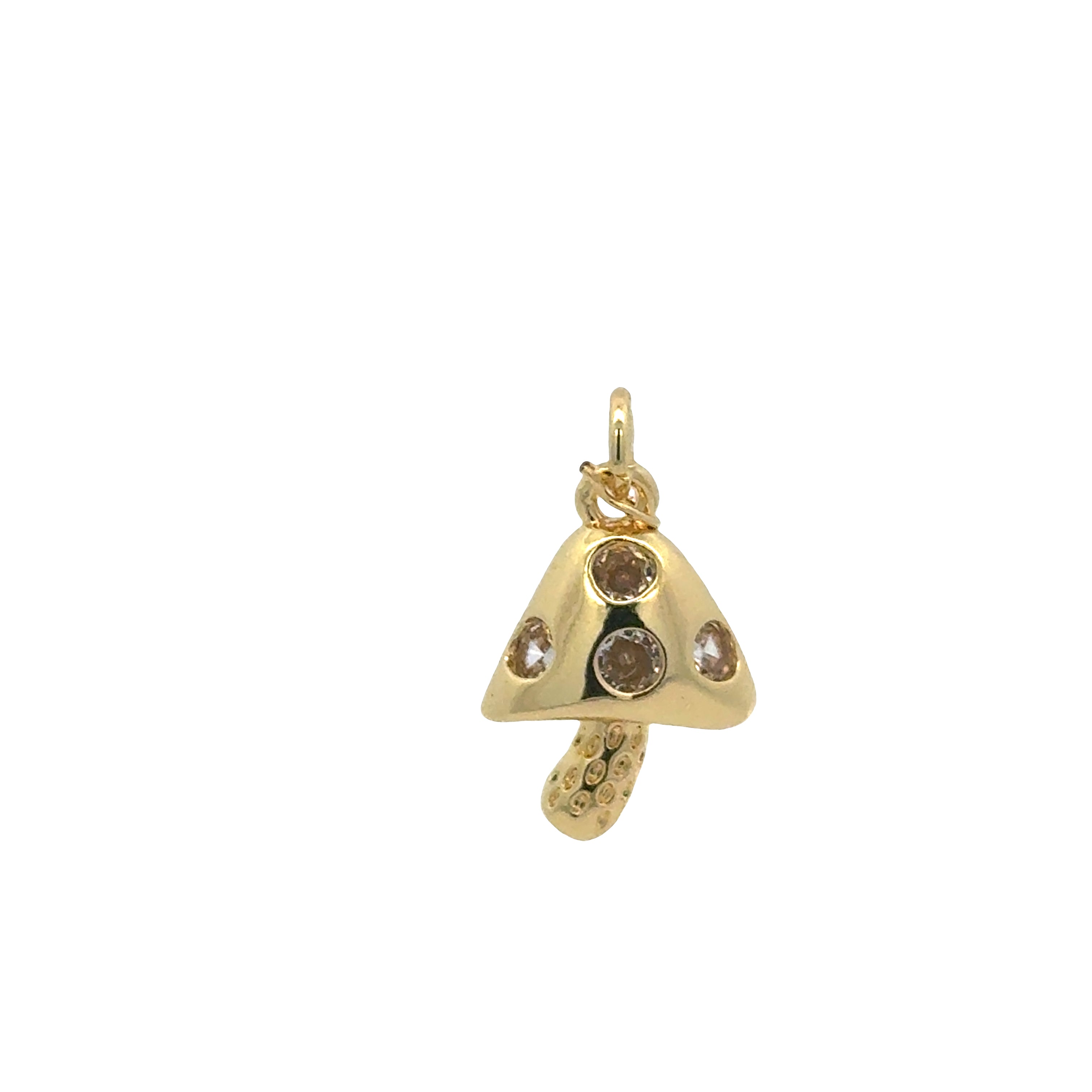 Mushroom Crystal Charm