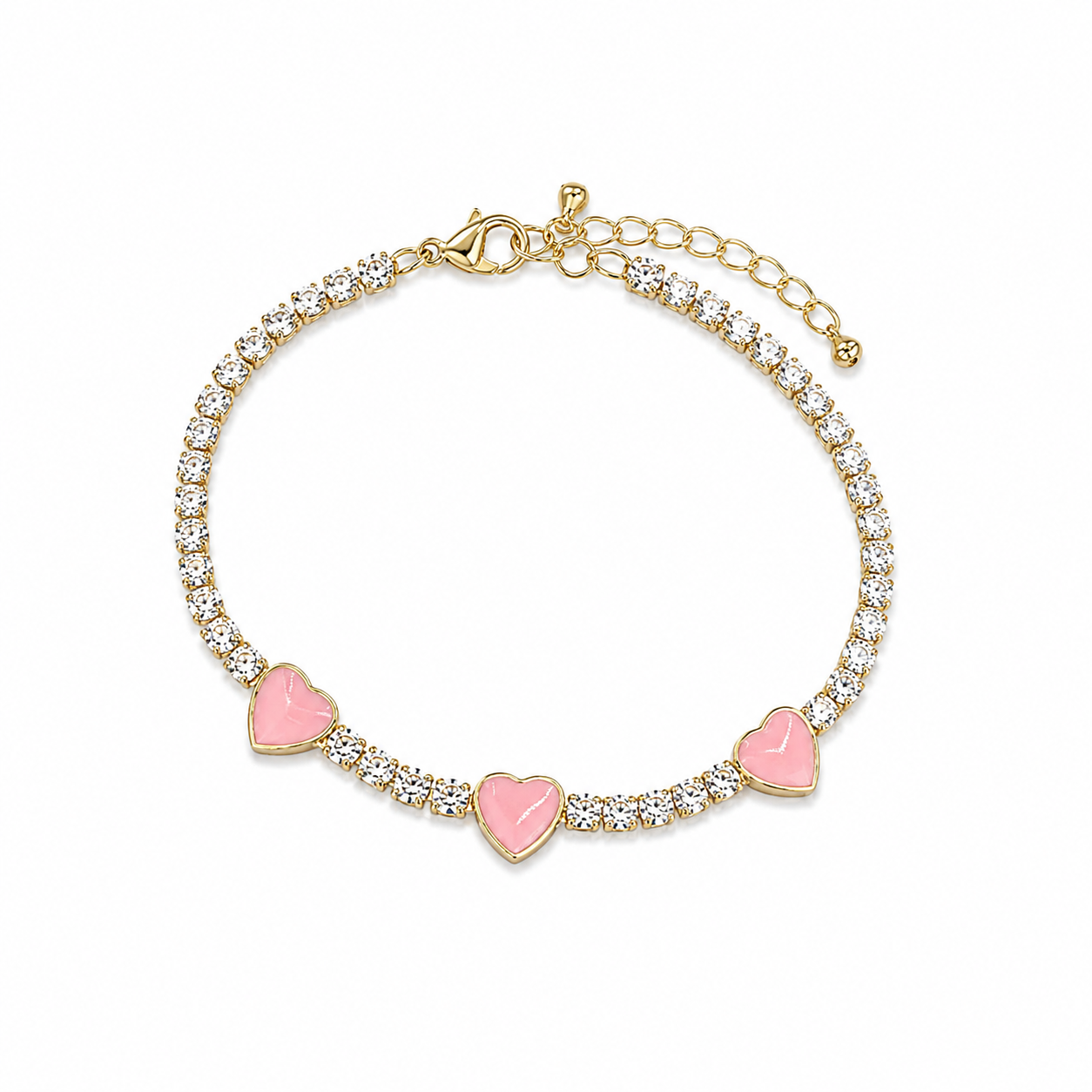 White Crystals and Hearts