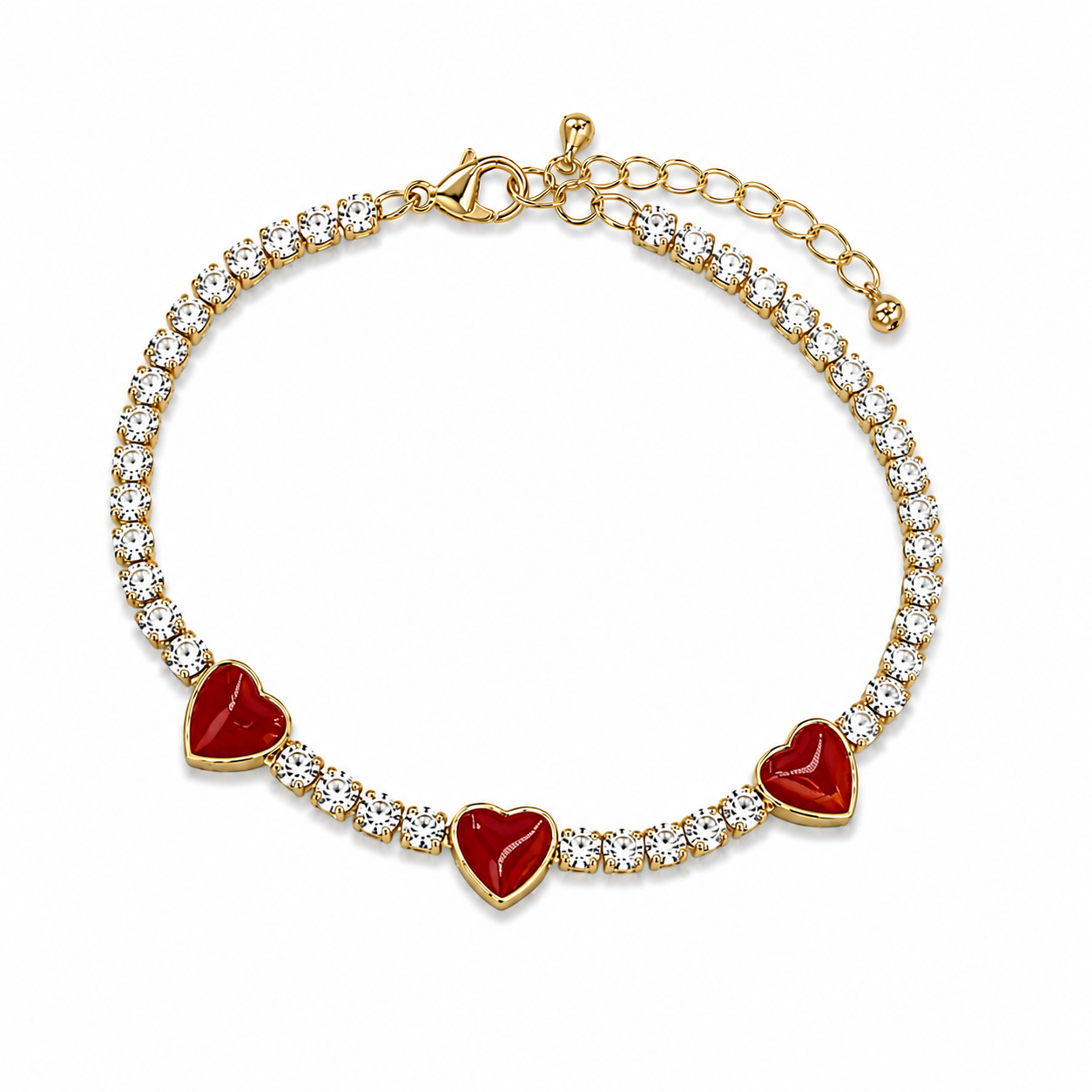 White Crystals and Hearts