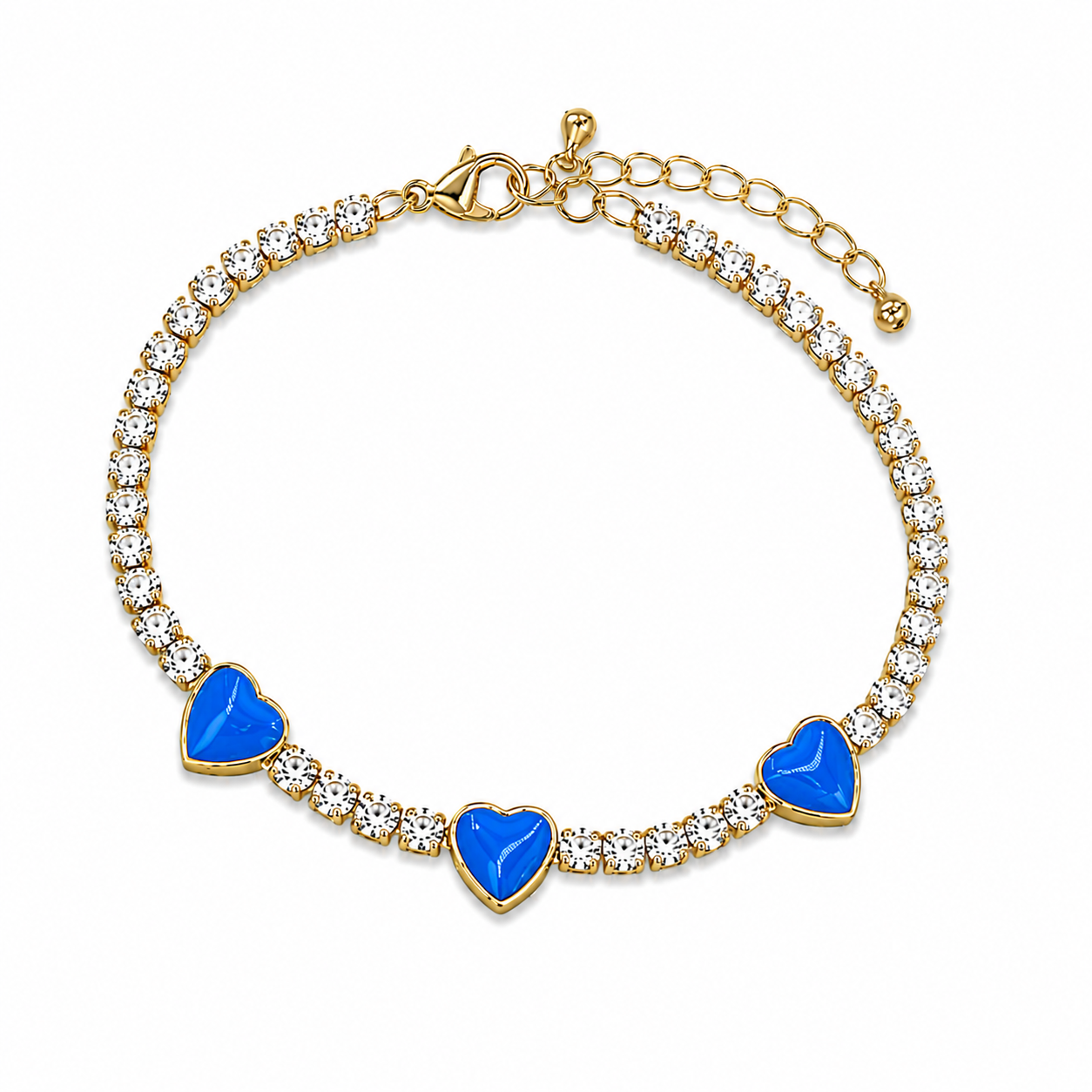 White Crystals and Hearts