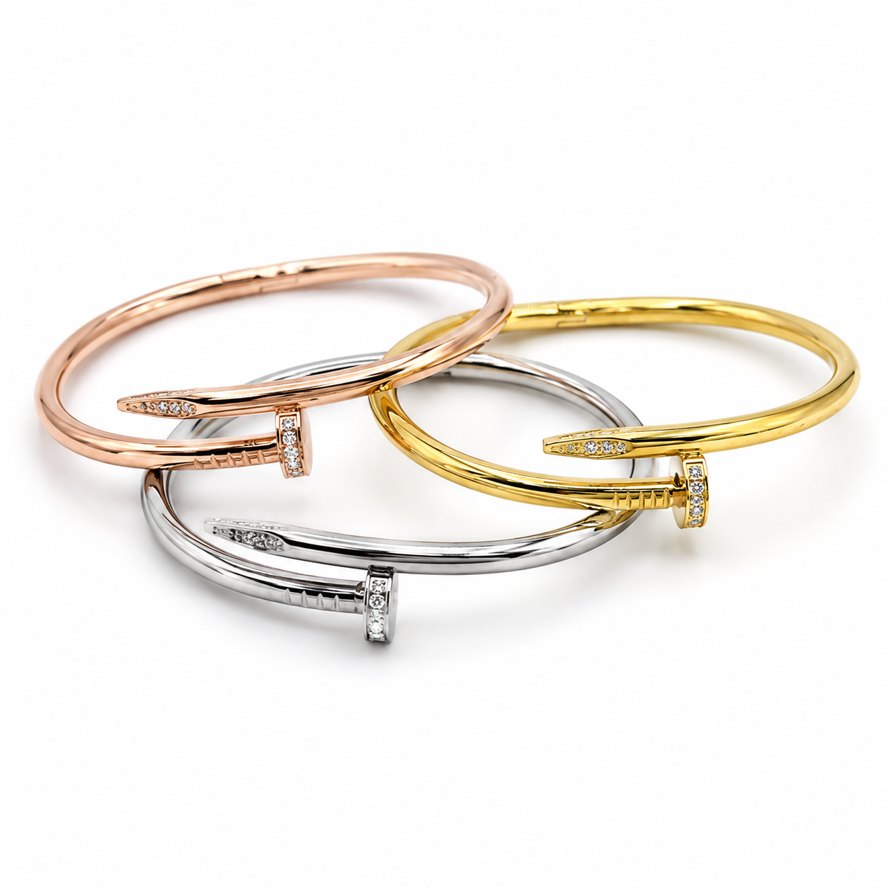 Nail Crystal Bracelet