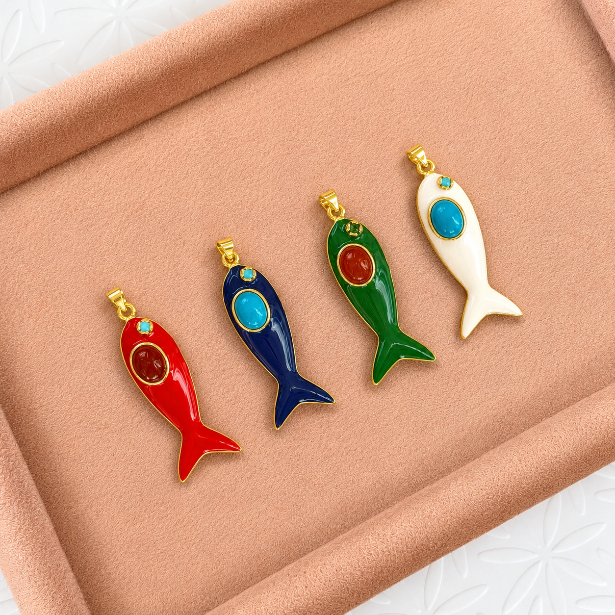 Riviera Capsule Fish Charm