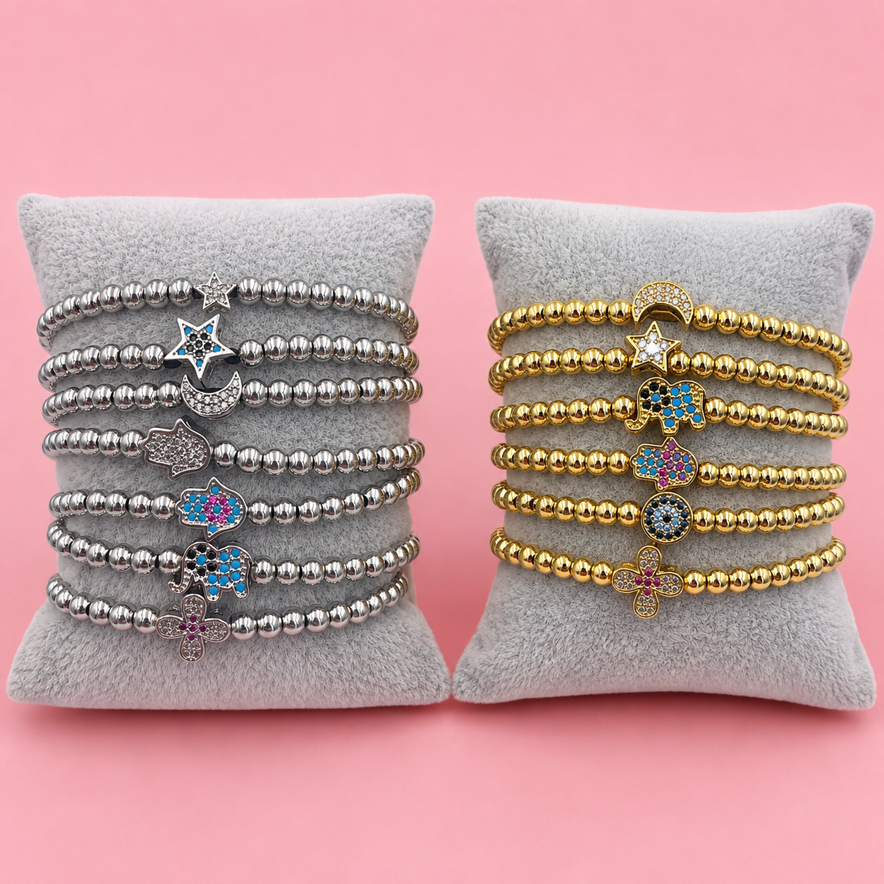 Lucky Charm Beaded Bracelet