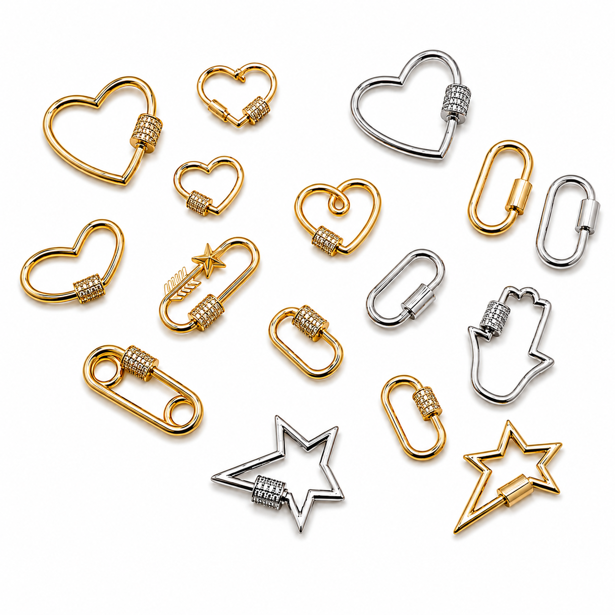 Carabiner Lock Charms