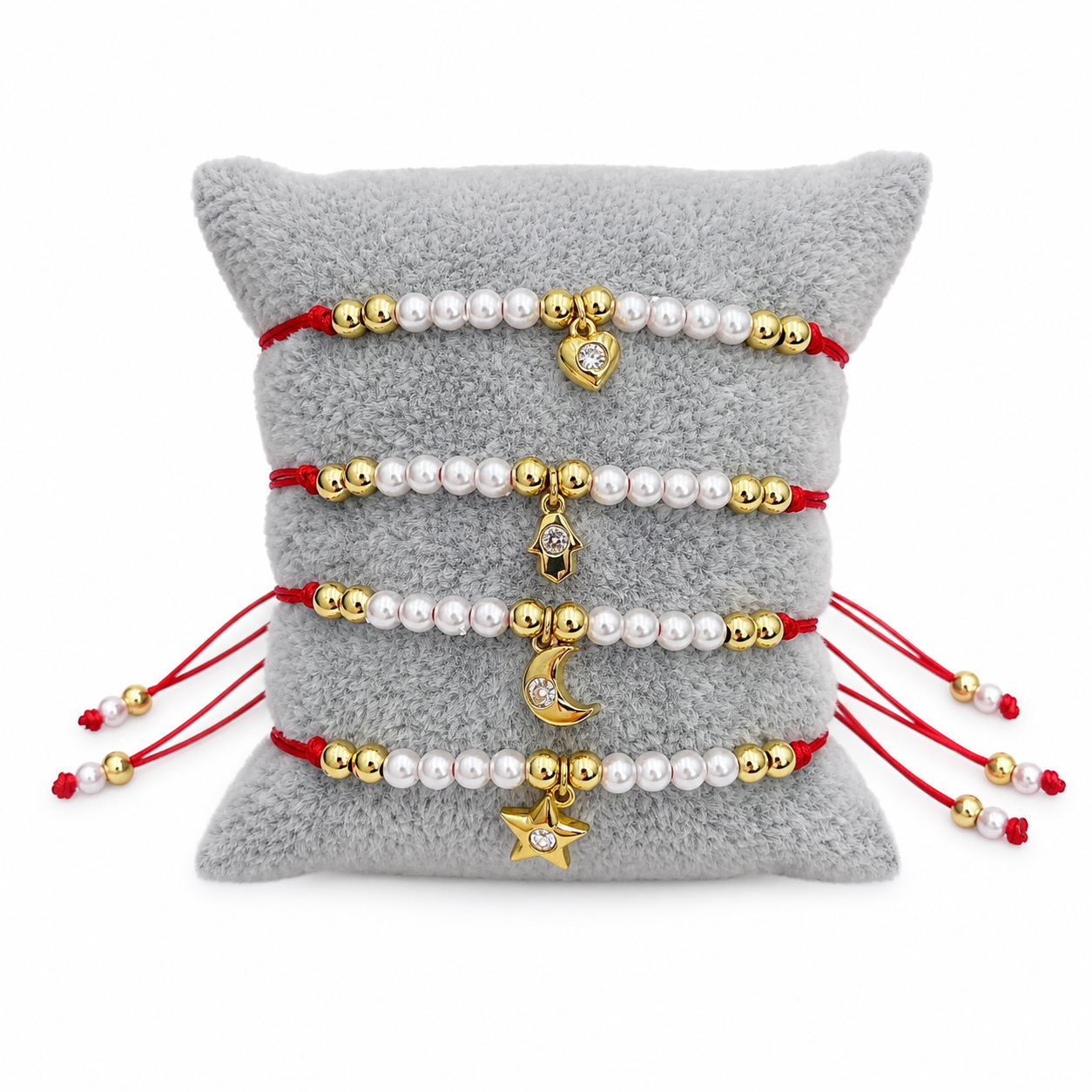 Red Thread and Pearls