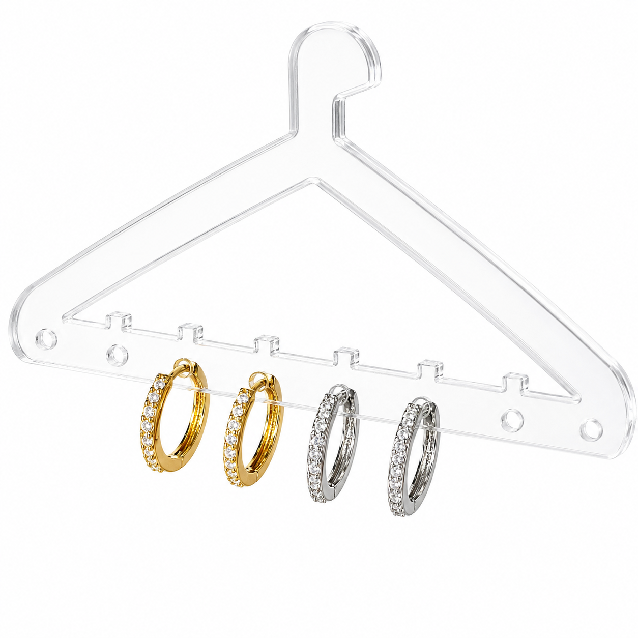 Basic Zirconium Hoops