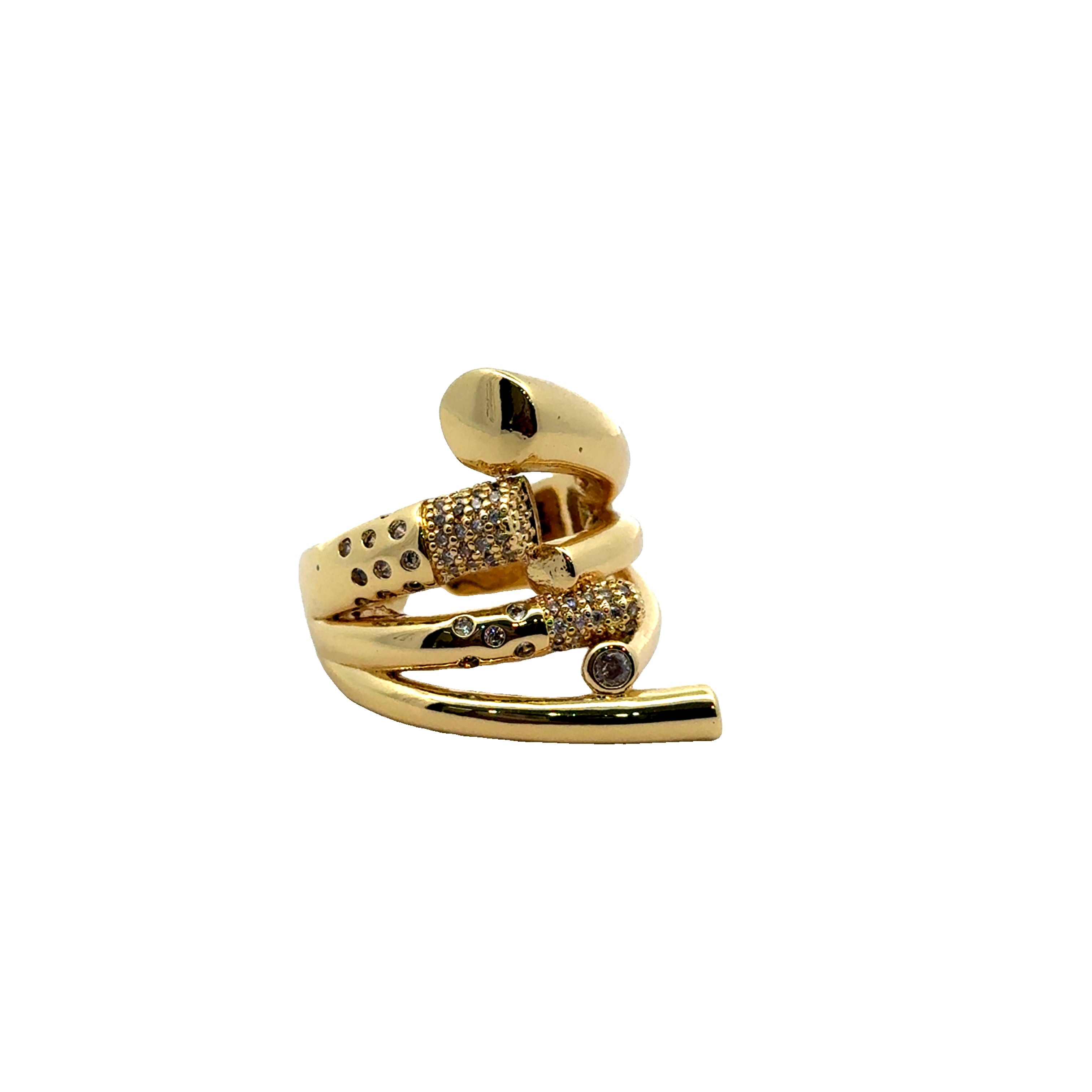 Interlaced Wood Ring