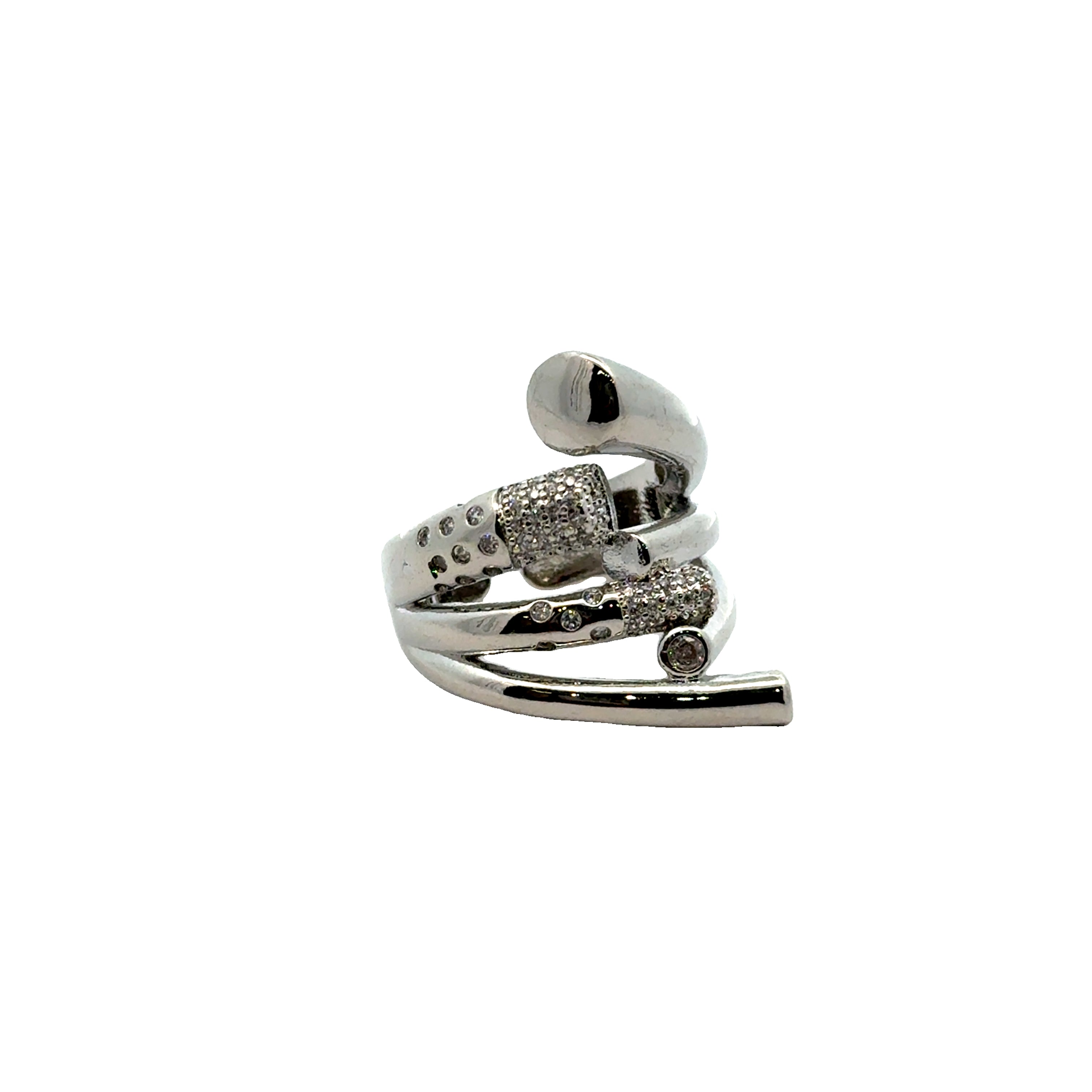 Interlaced Wood Ring