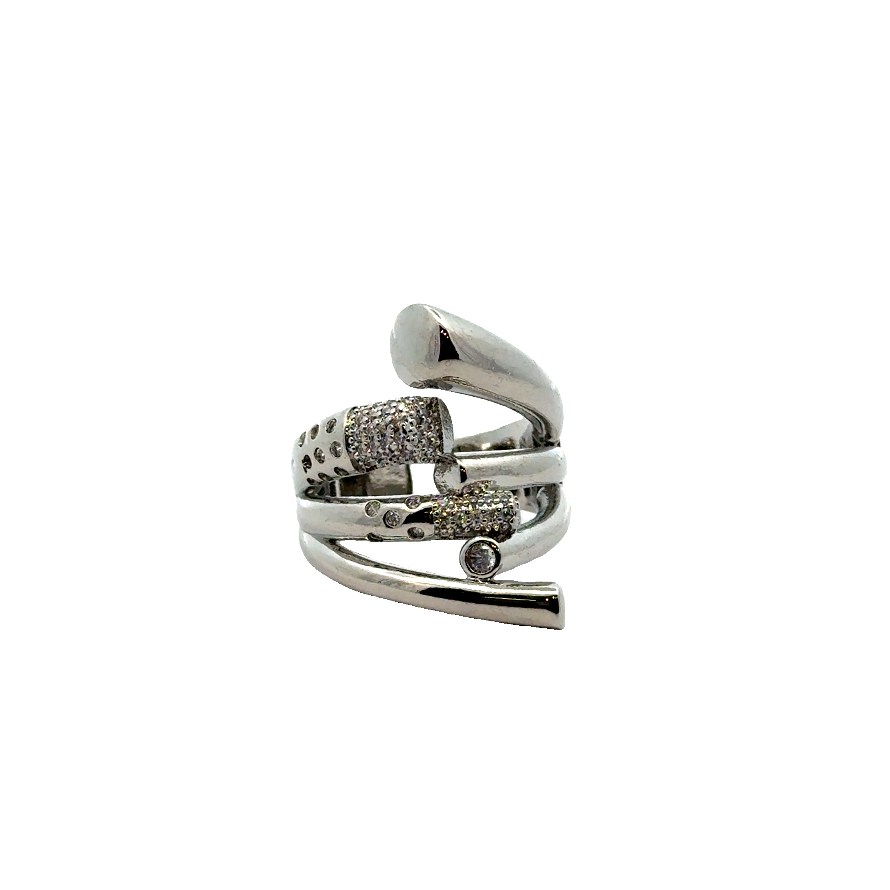 Interlaced Wood Ring