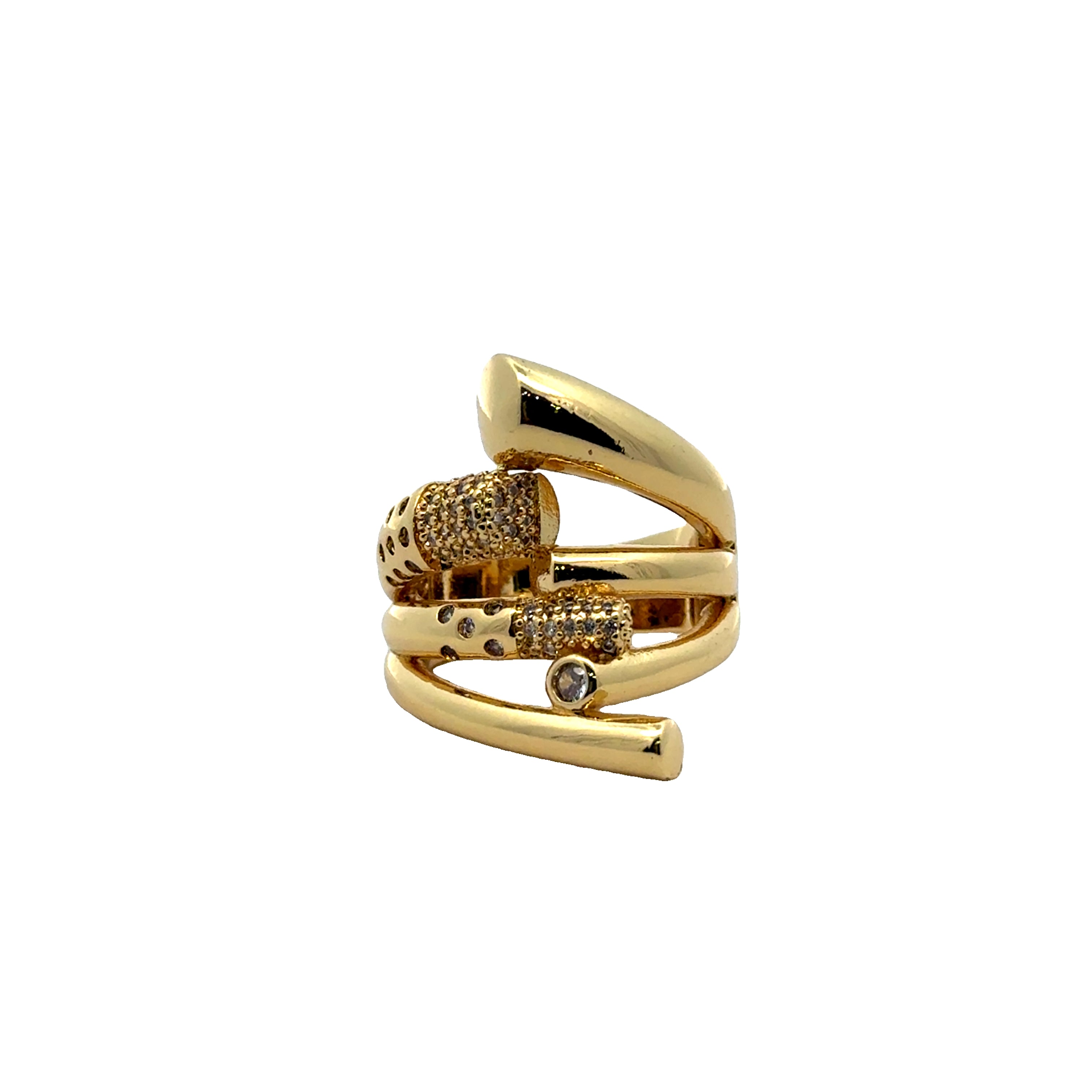 Interlaced Wood Ring