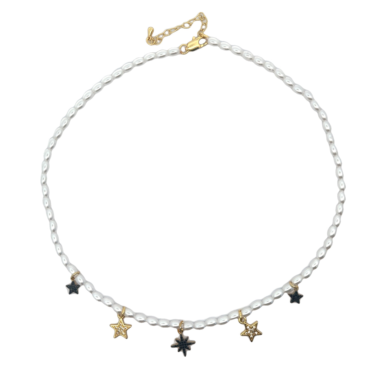 Oval Pearl Simple Set