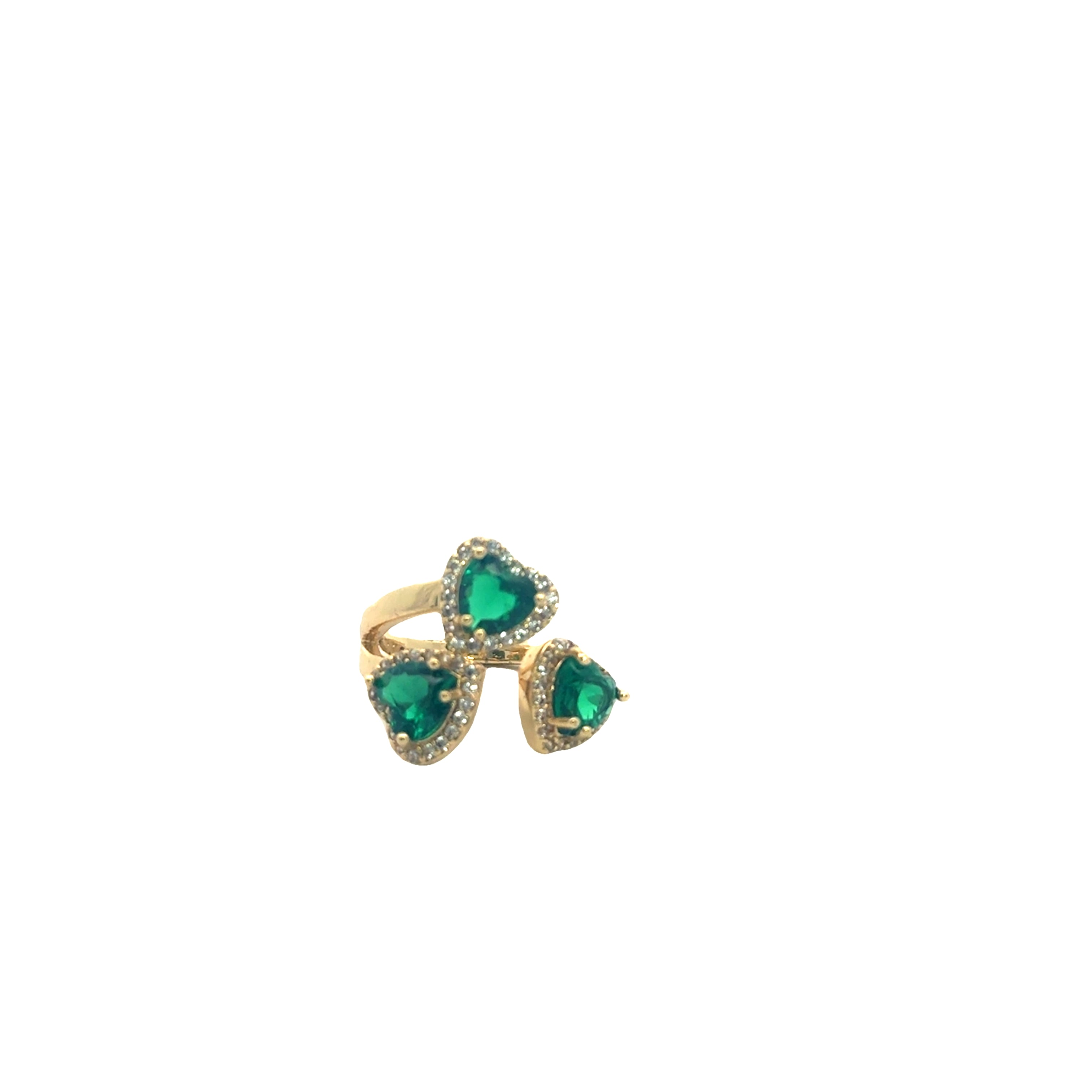 Trio Hearts Rings