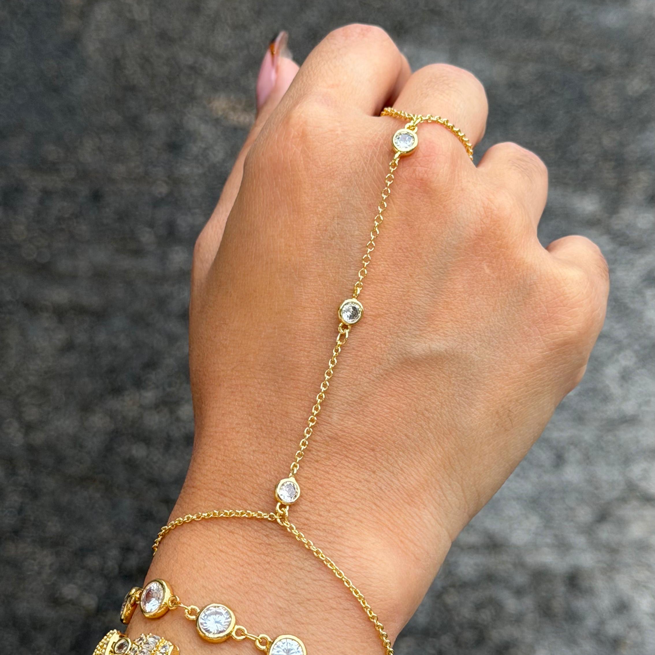 Hand Chain Bracelet Collection