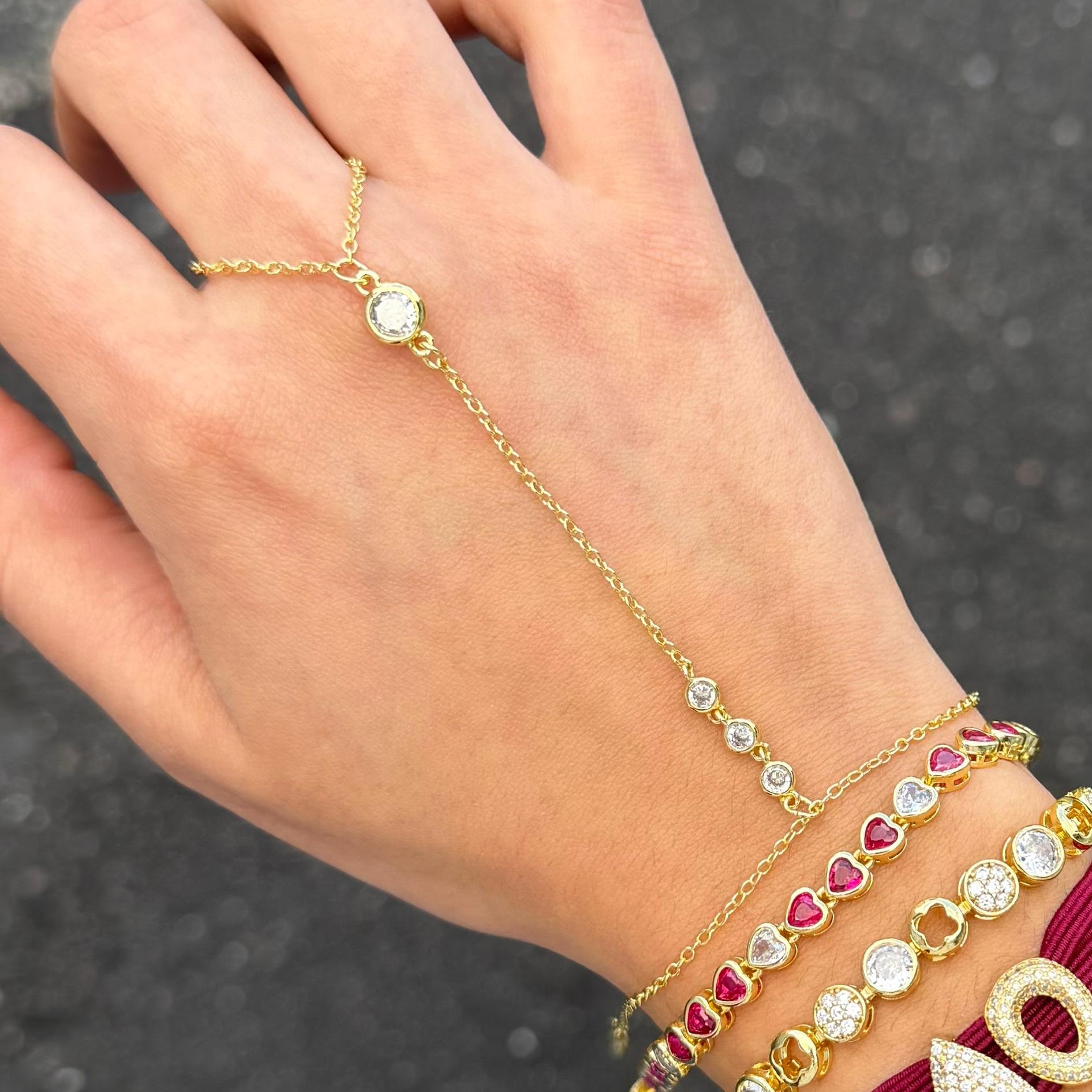 Hand Chain Bracelet Collection