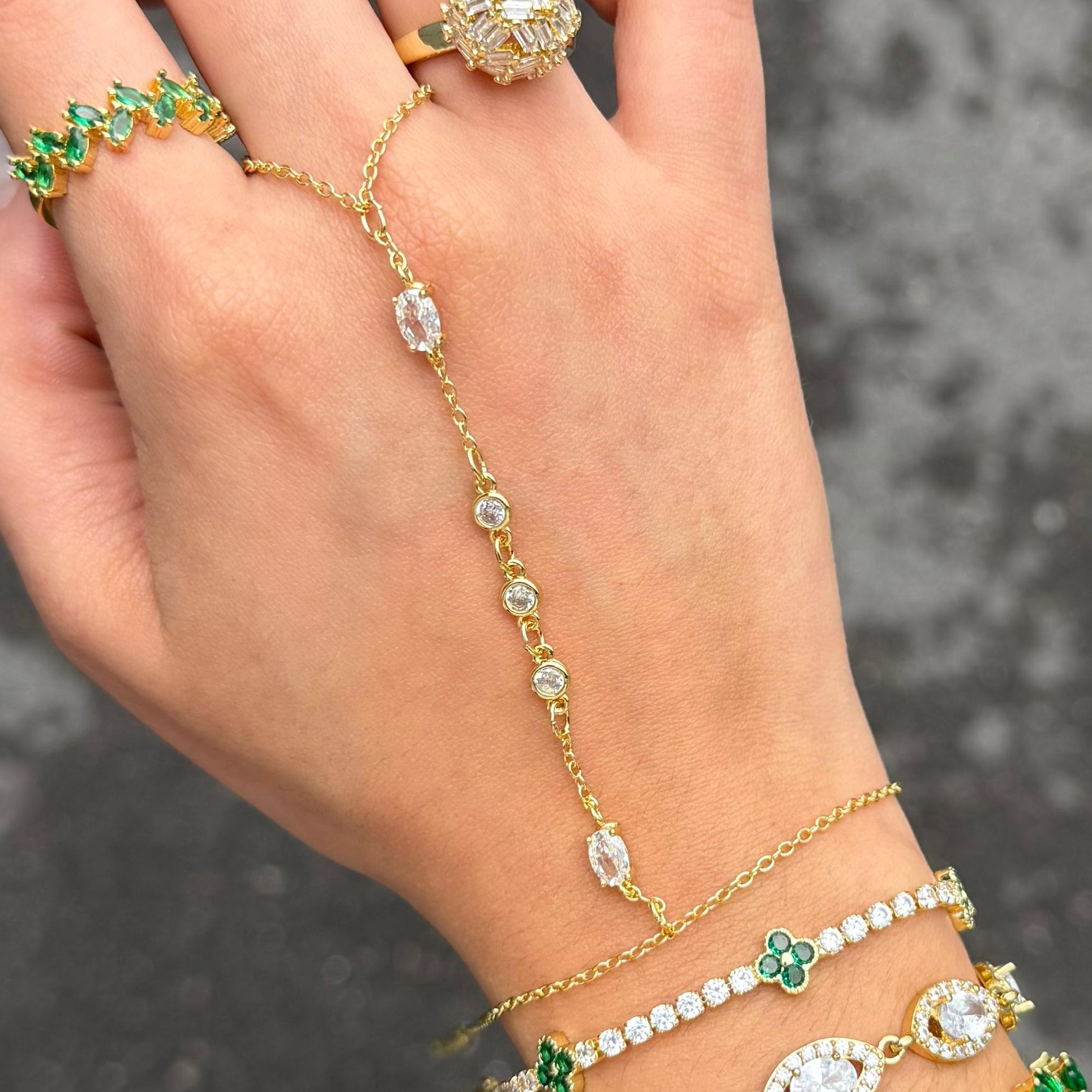 Hand Chain Bracelet Collection