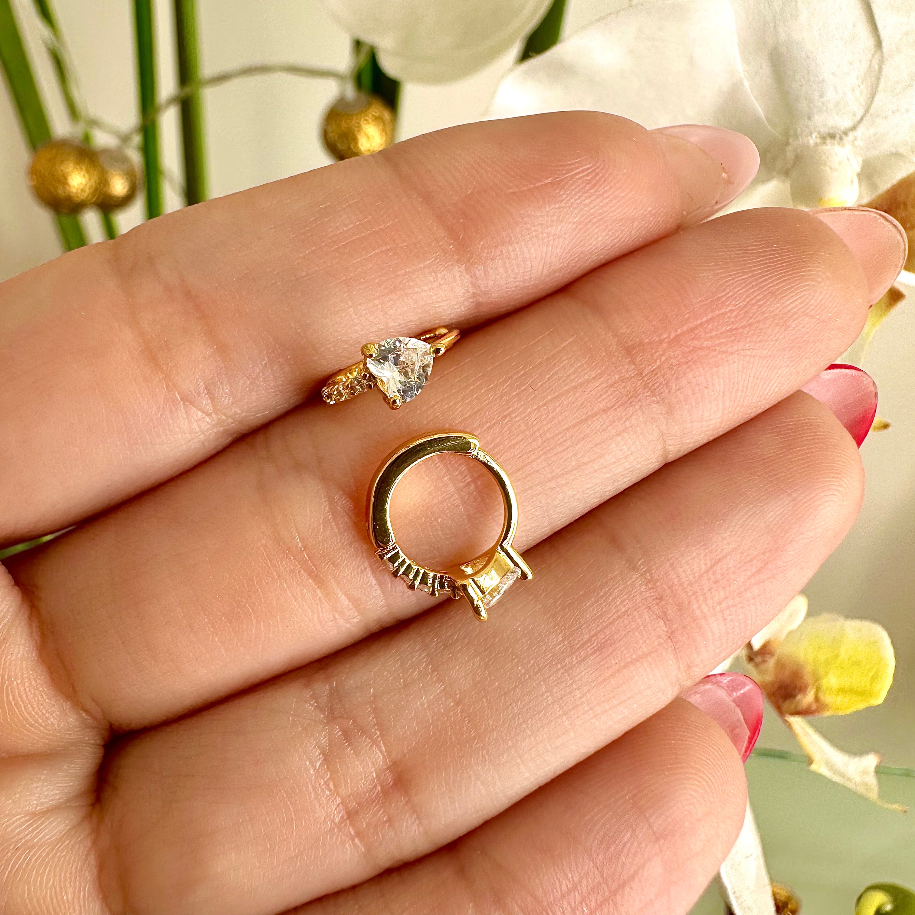 Mini Hoop Crystal