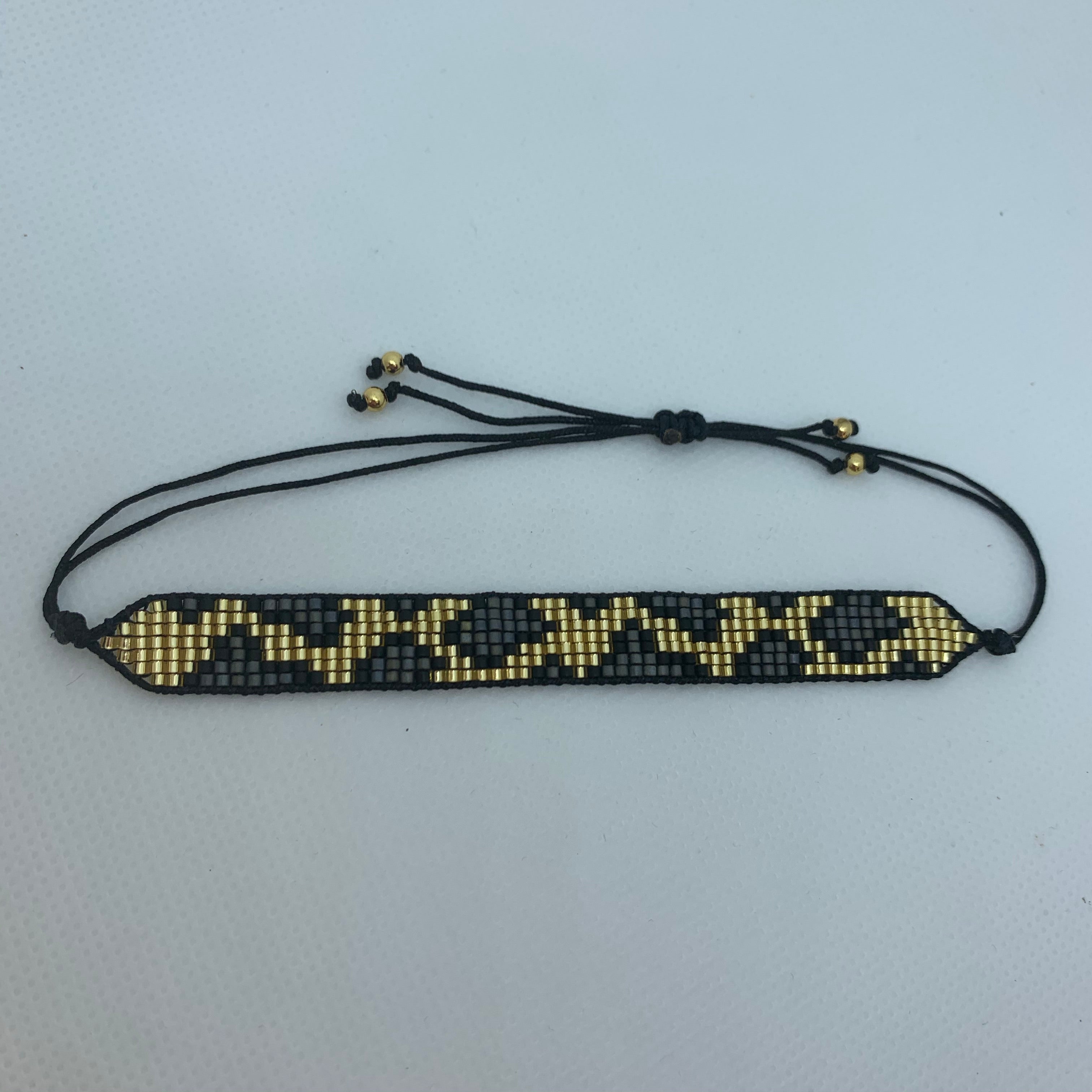 Animal Print Beaded Bracelet