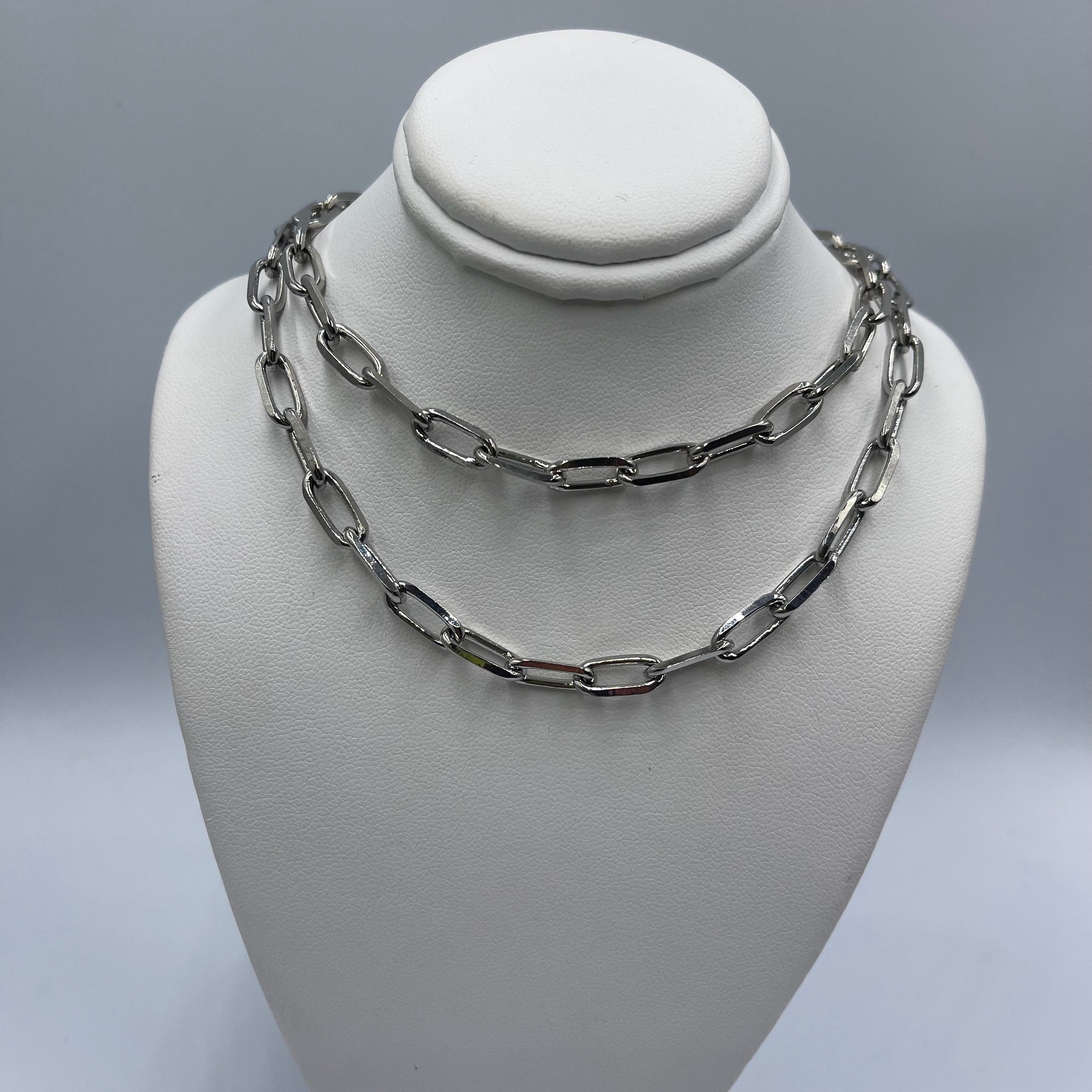 Paper Clip Chain Necklace