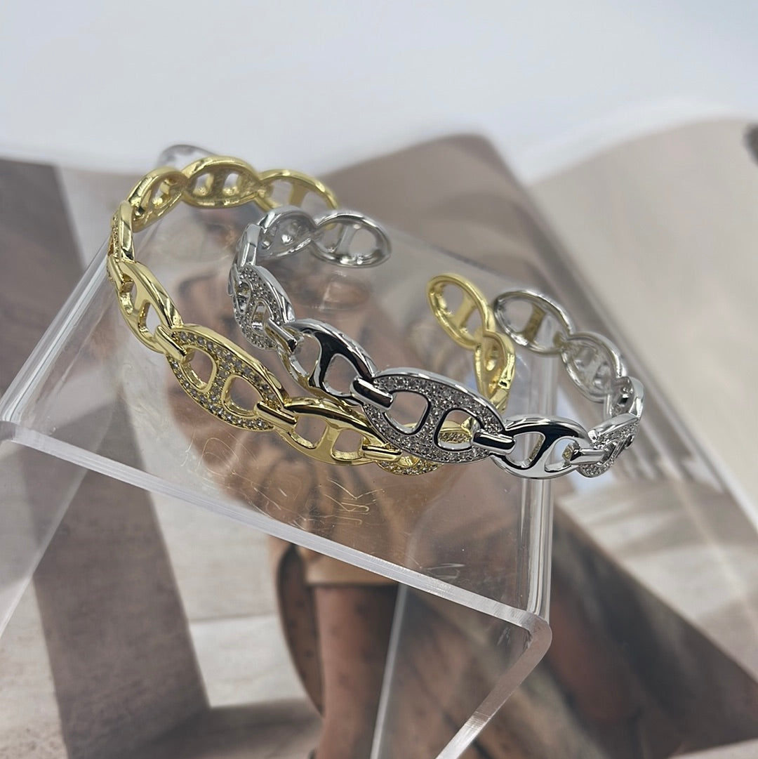 Anchor Zirconium Cuff