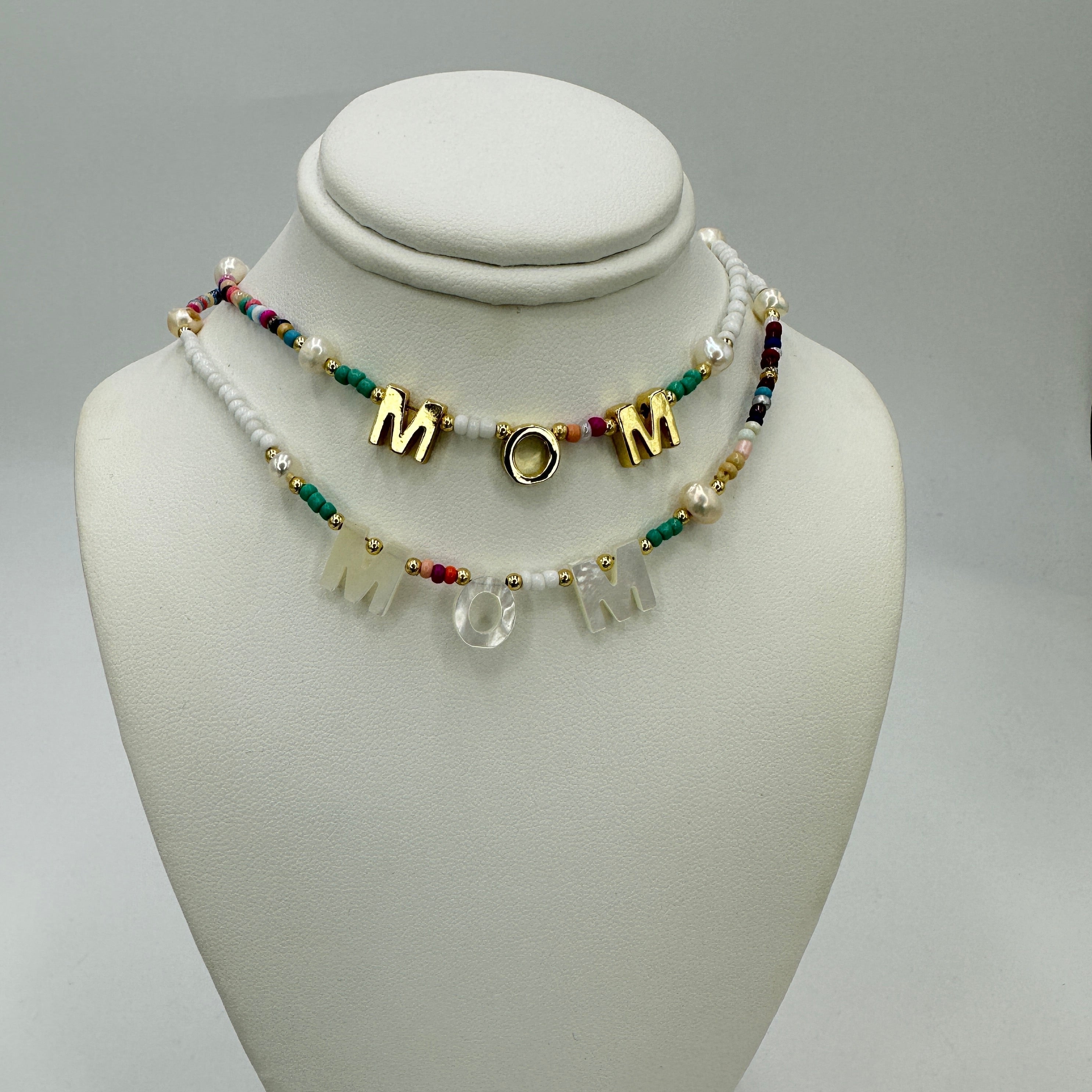 Mom Canutillo Necklace Set