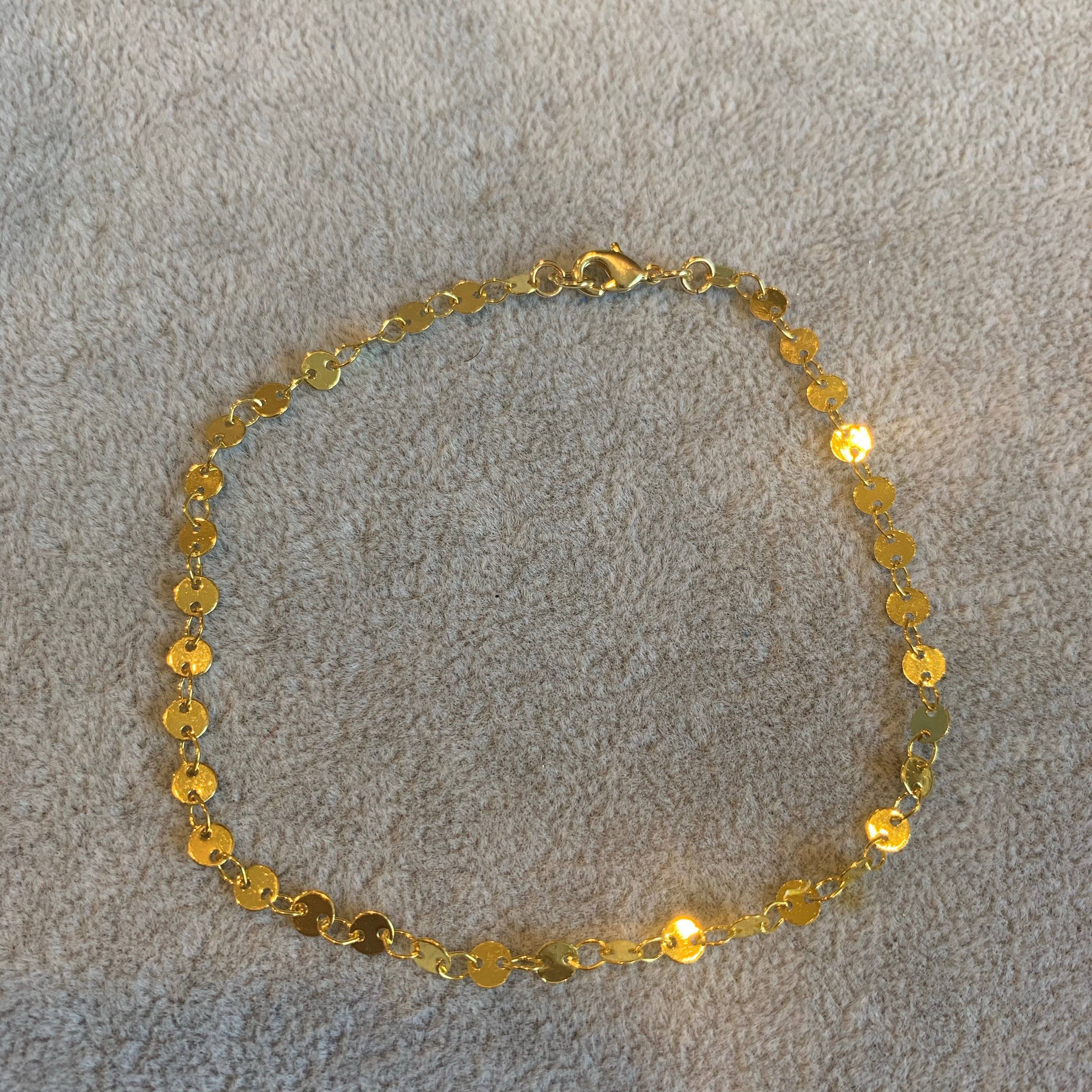 Gold Ankles Bracelet