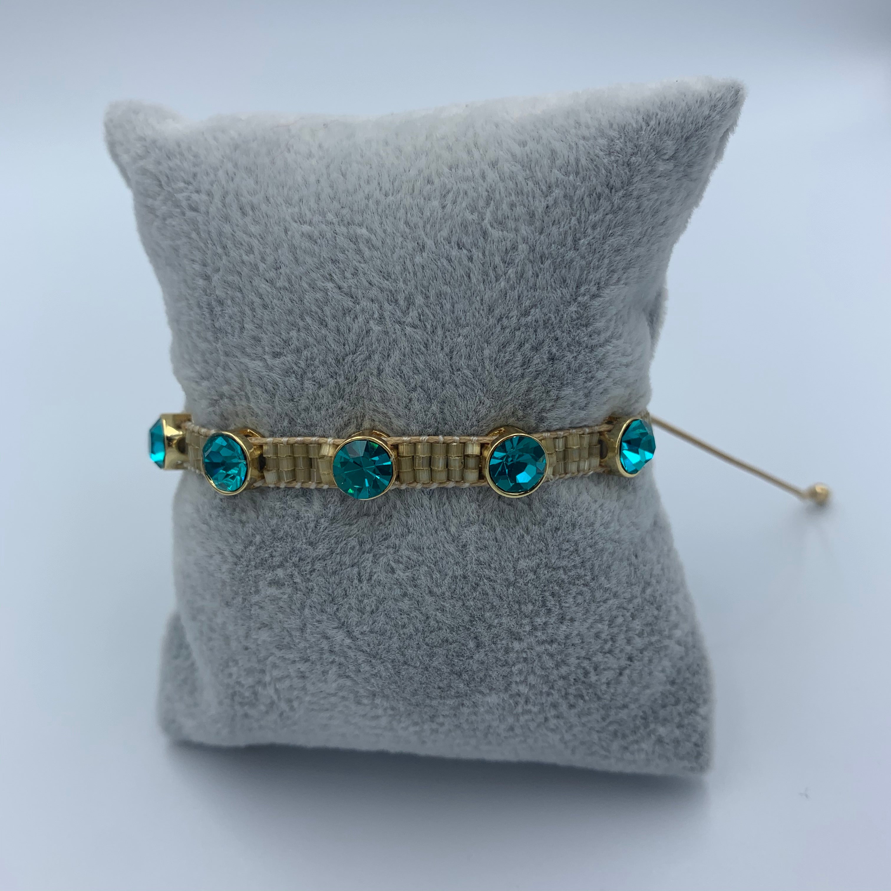 Crystals Beaded Bracelet