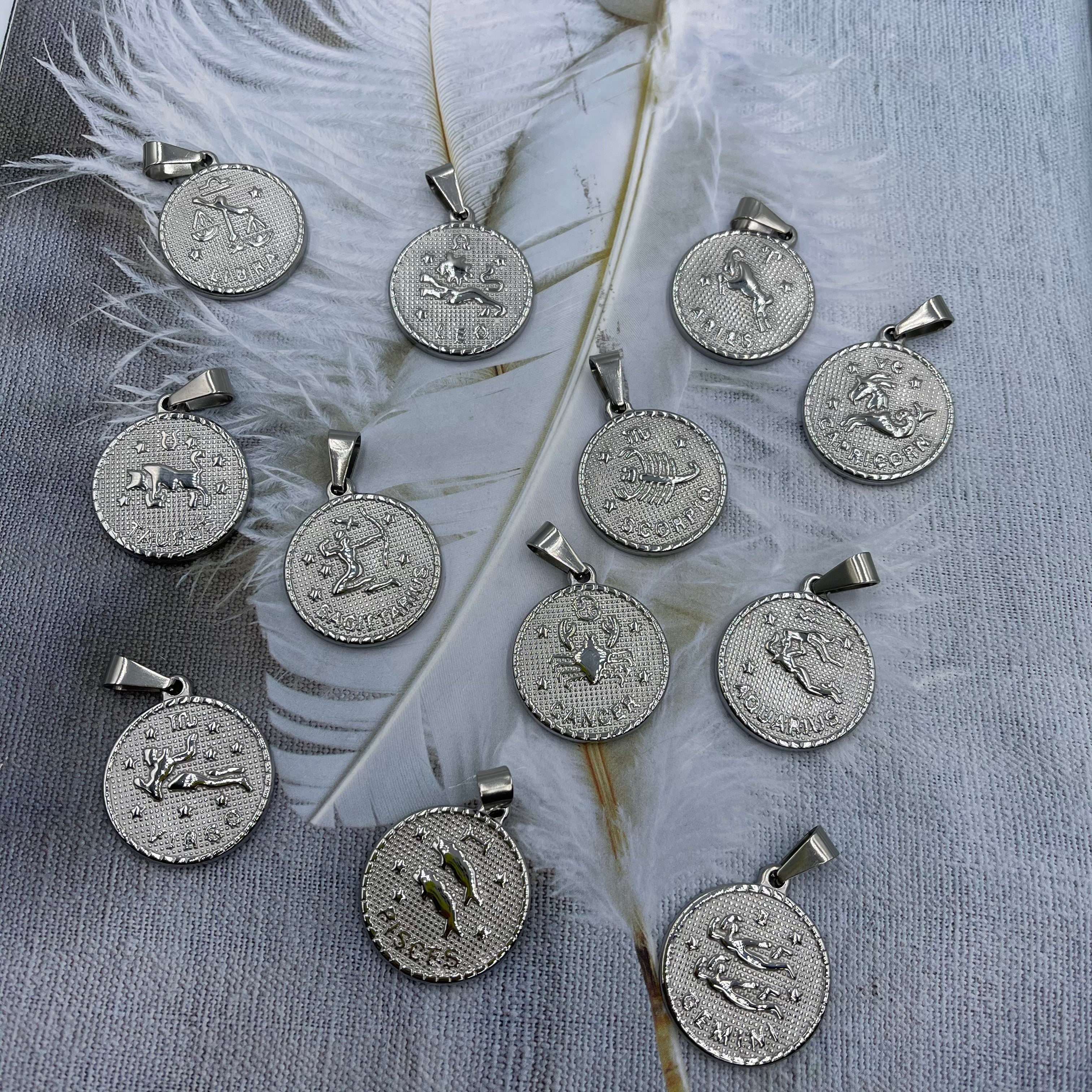 Zodiac Signs Charms