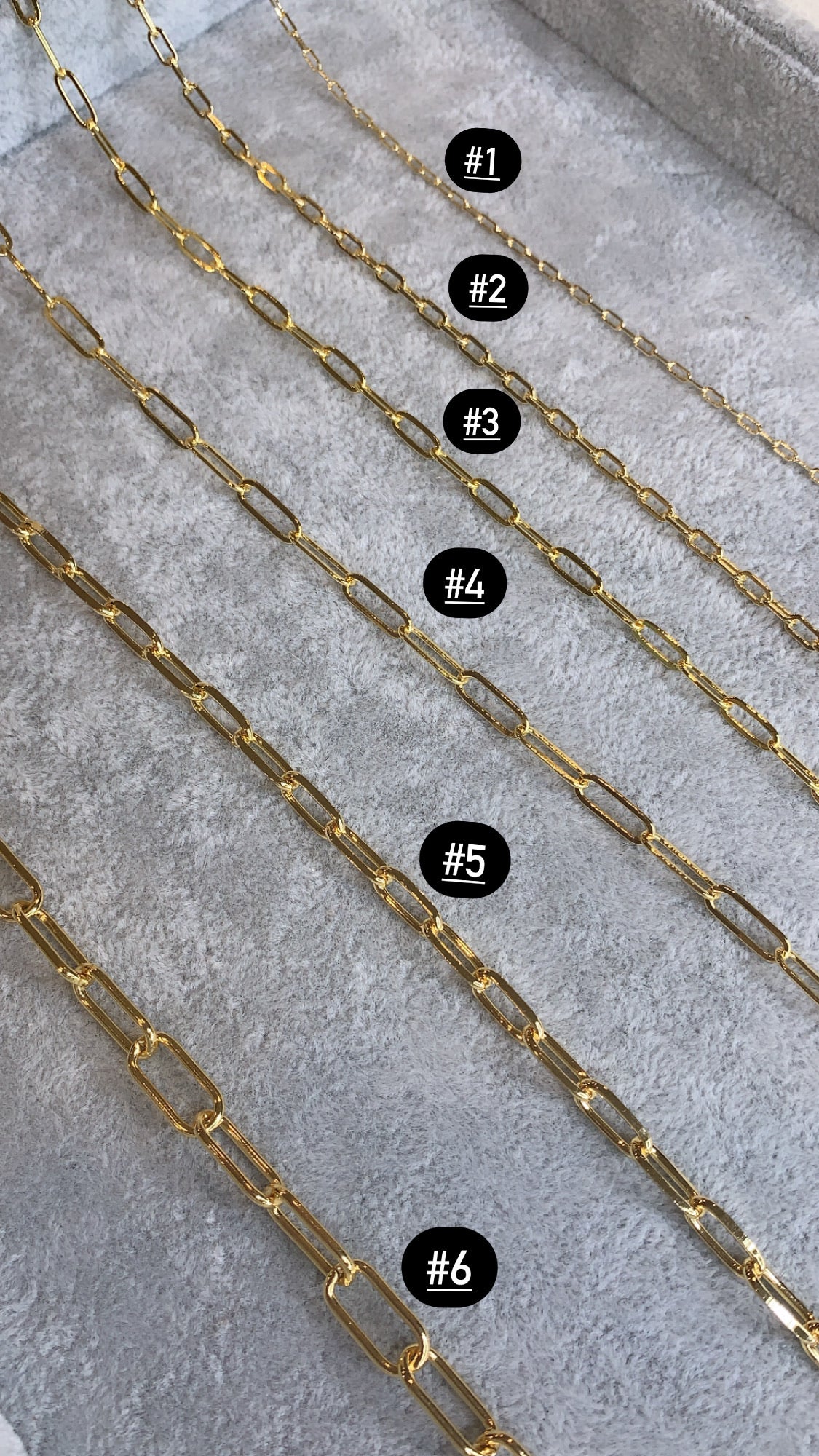 Paper Clip Chain Necklace