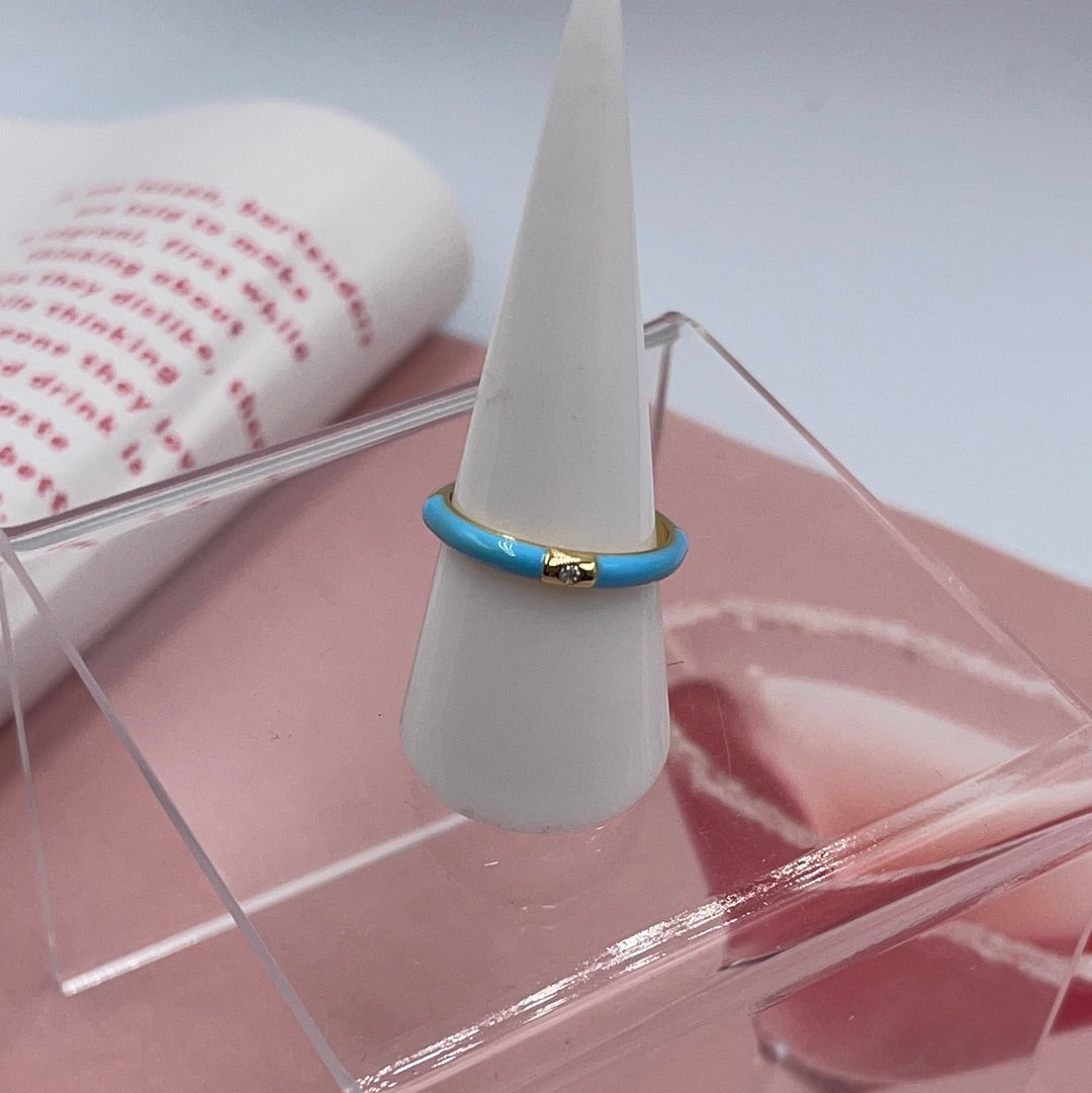 Enamel Color Ring