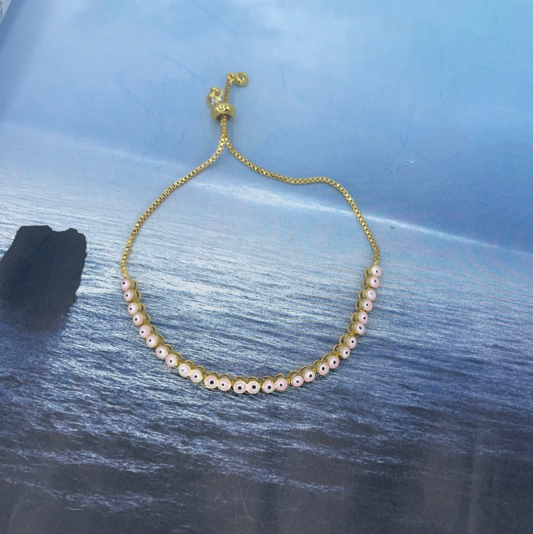 Skinny Evil Eye Bracelet