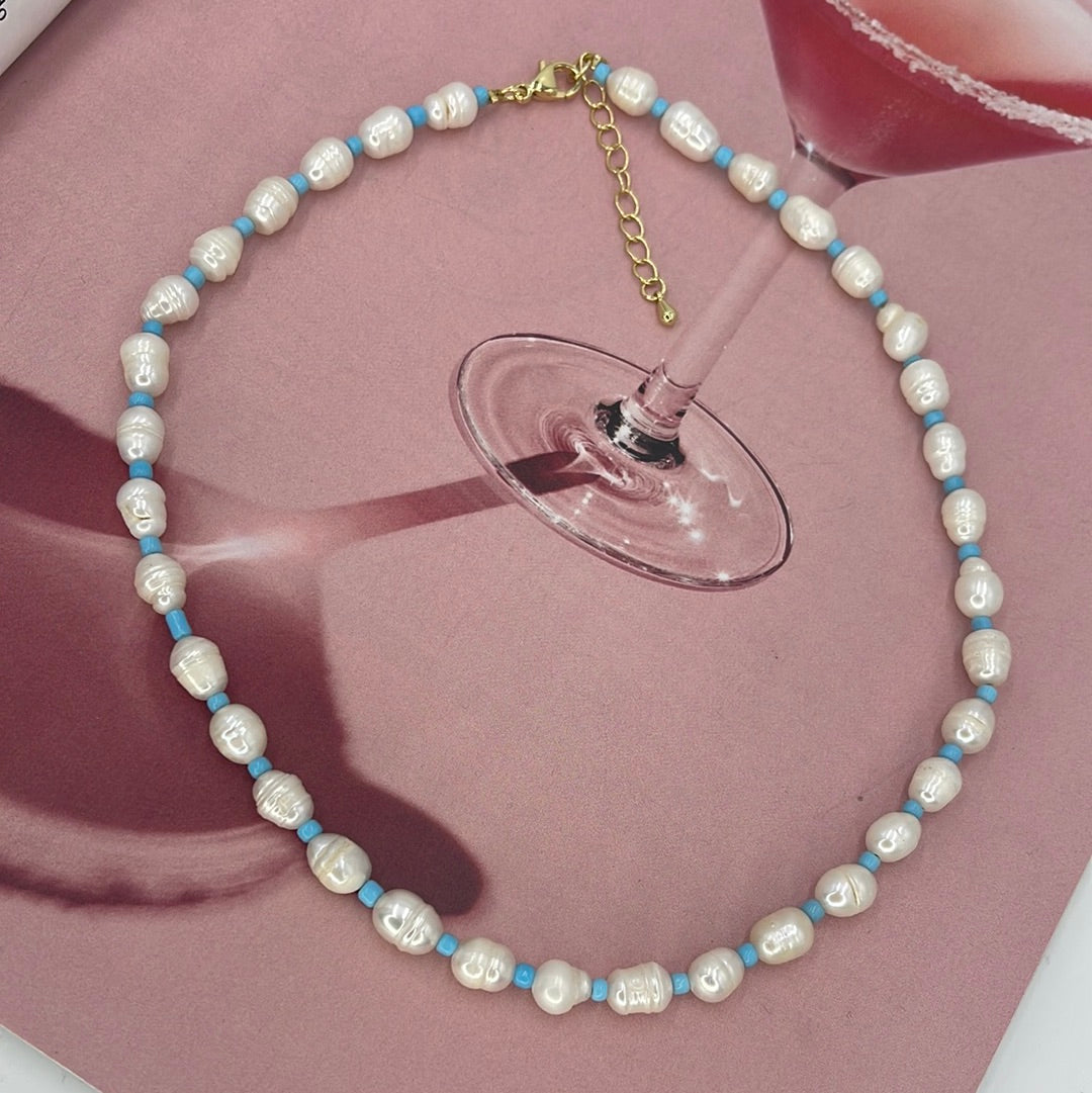 Summer Pearl Necklace