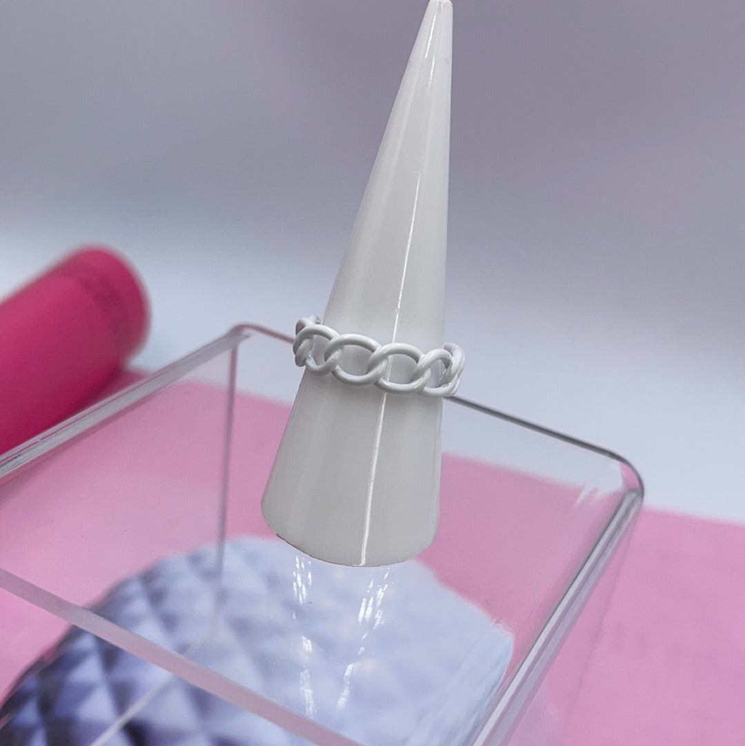 Summer Neon Link Ring
