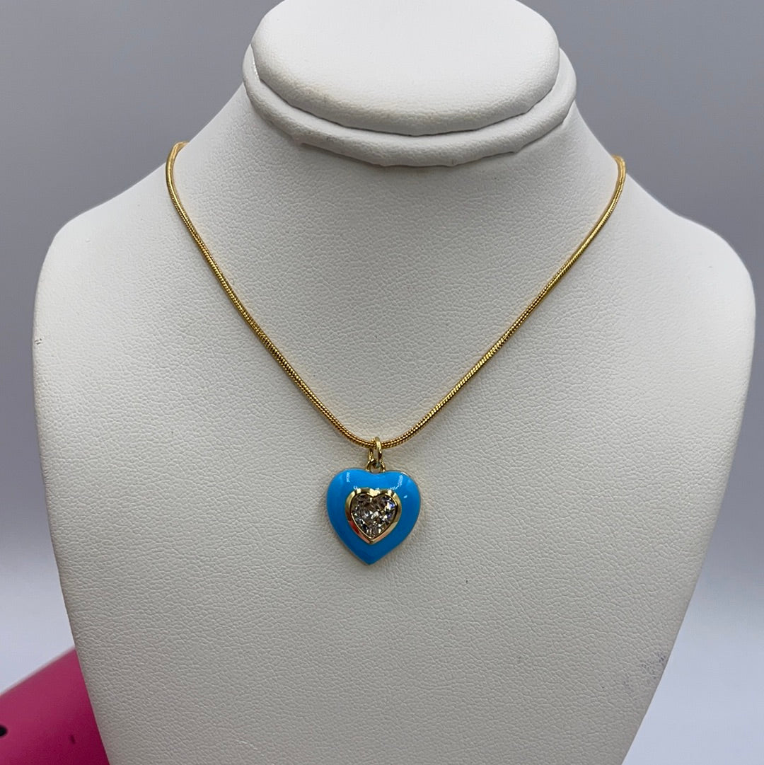 Diamond Heart Necklace