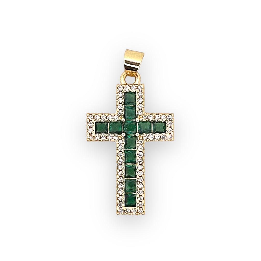 Color Cross Charm