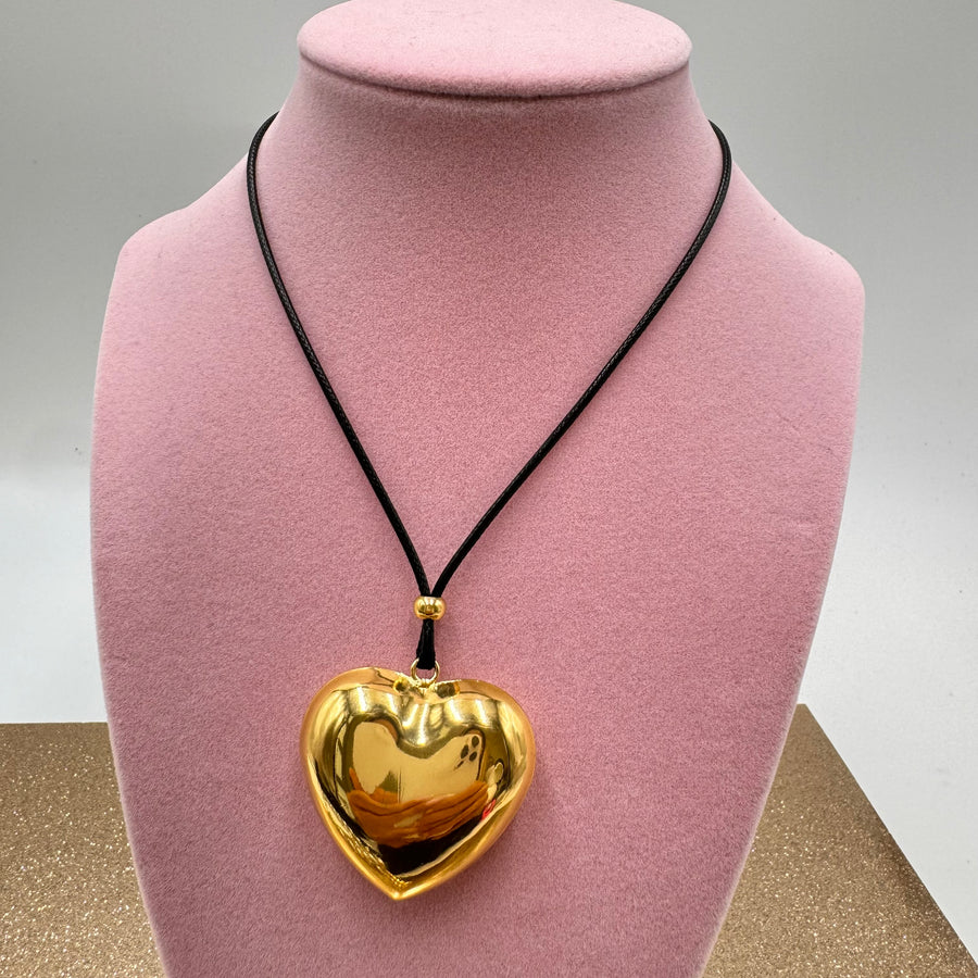 Bold Heart Necklace