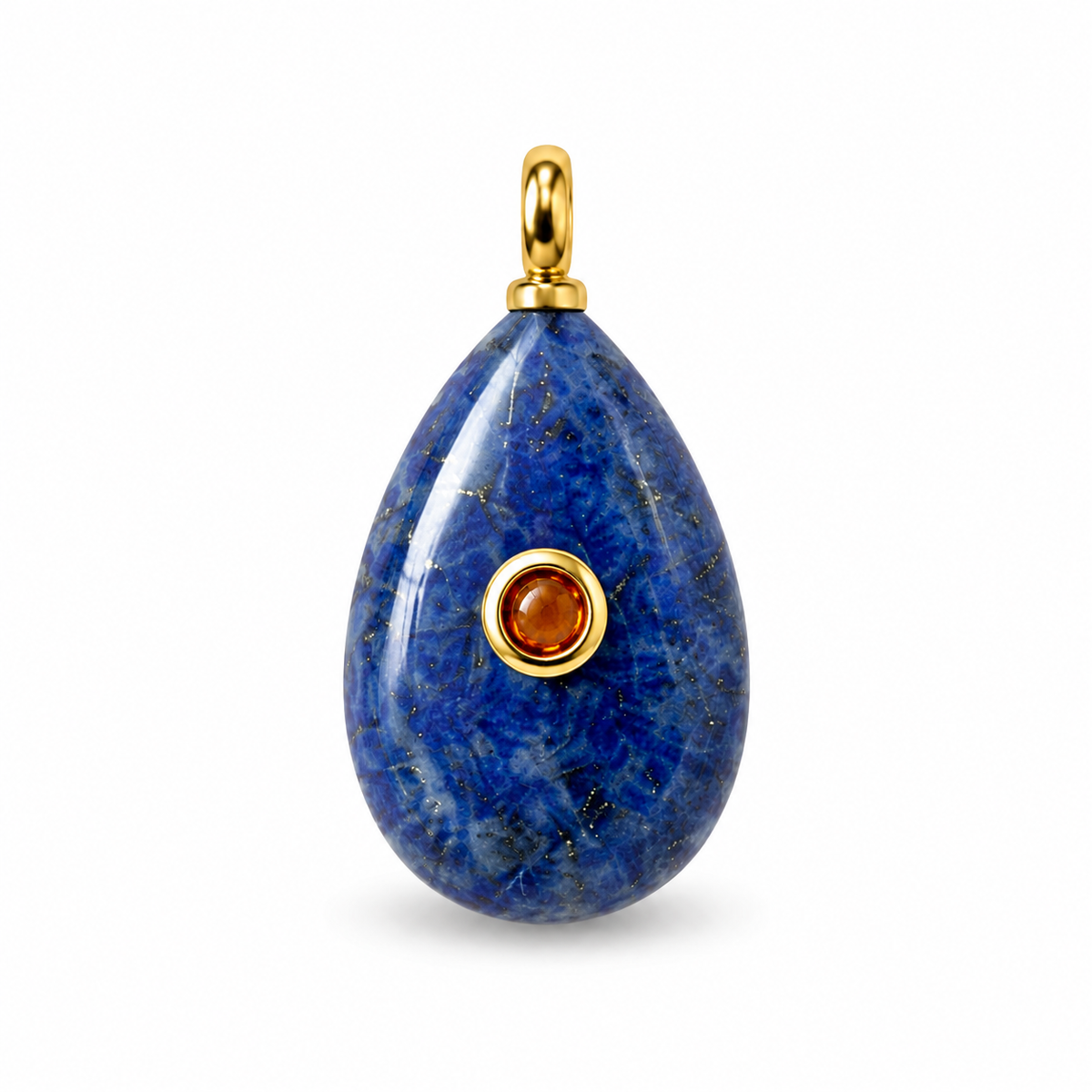 Eclipse Natural Stone Drop Charm