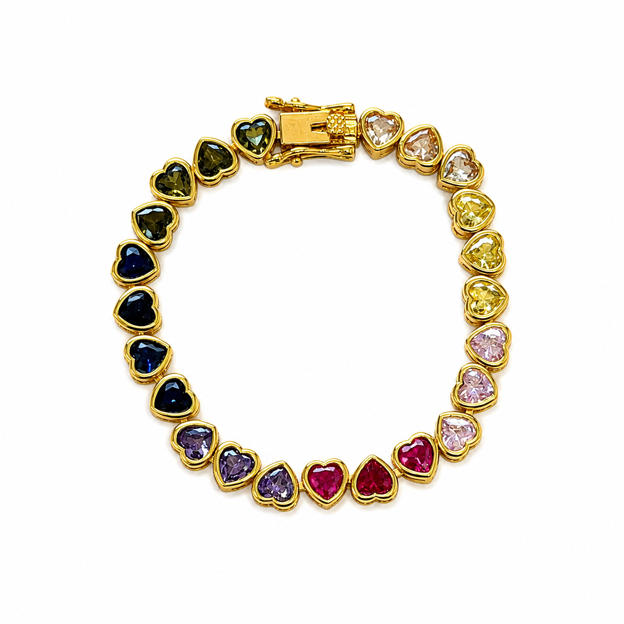 Rainbow Hearts Tennis Collection