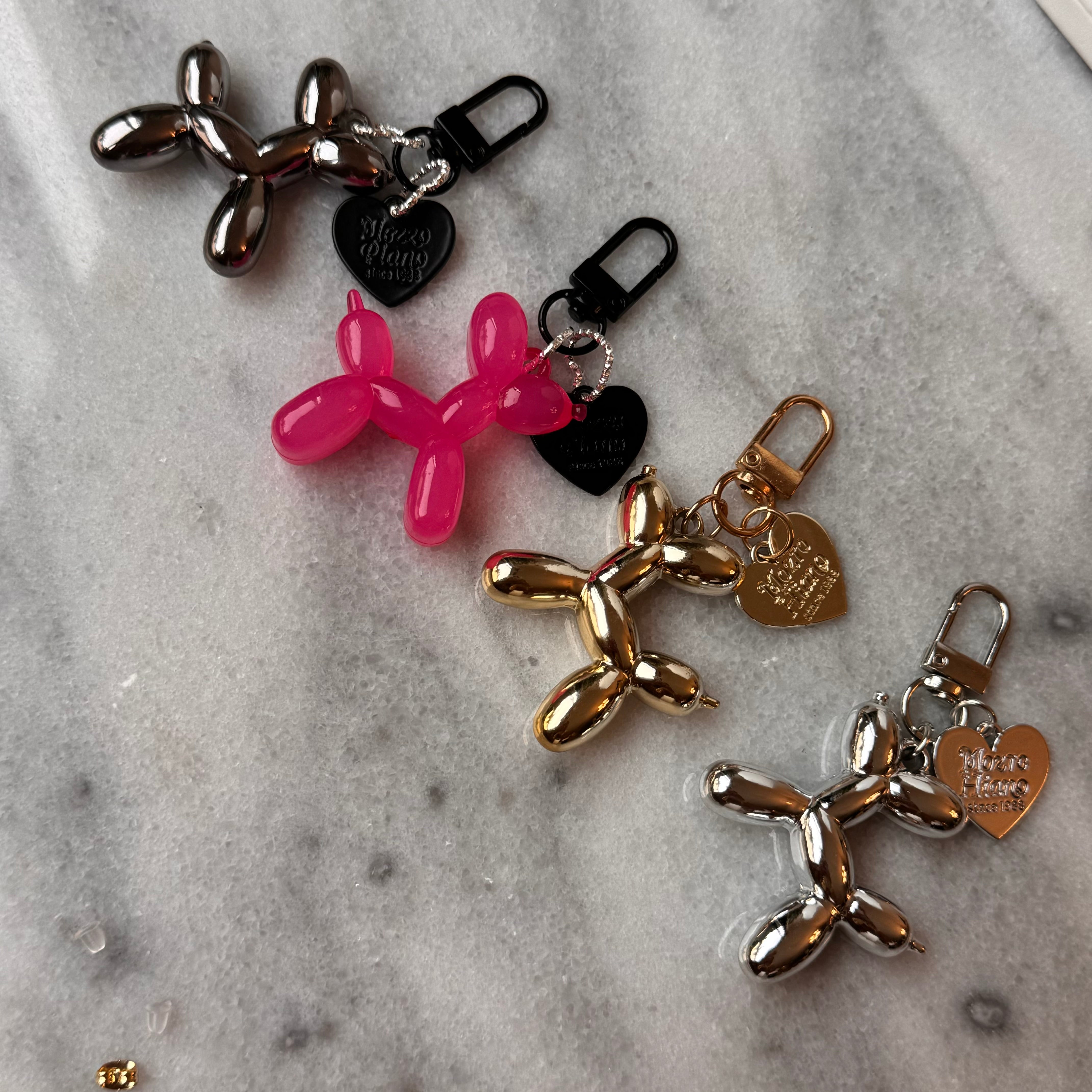 Puppy and Heart Charm Holder