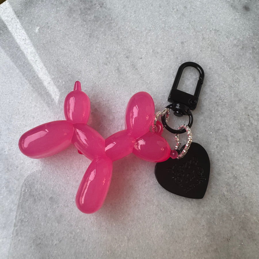 Puppy and Heart Charm Holder