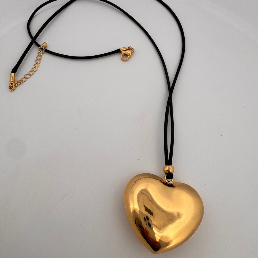 Bold Heart Necklace