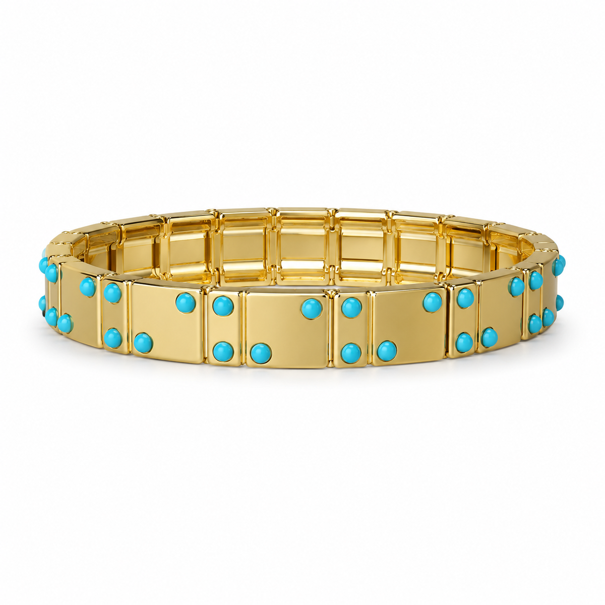 Luxe Tile Crystal Bracelet