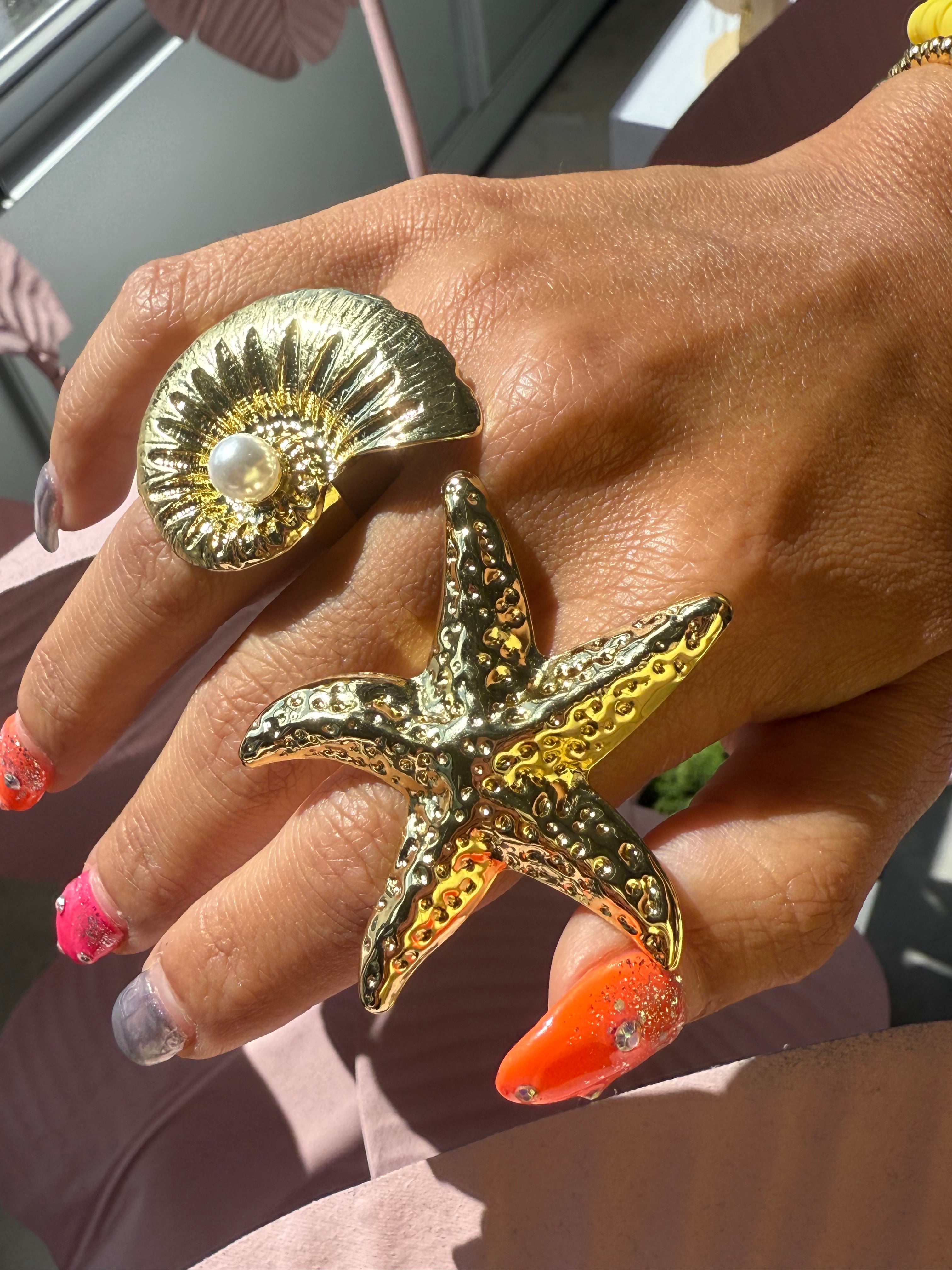 Chunky Sea Edition Rings