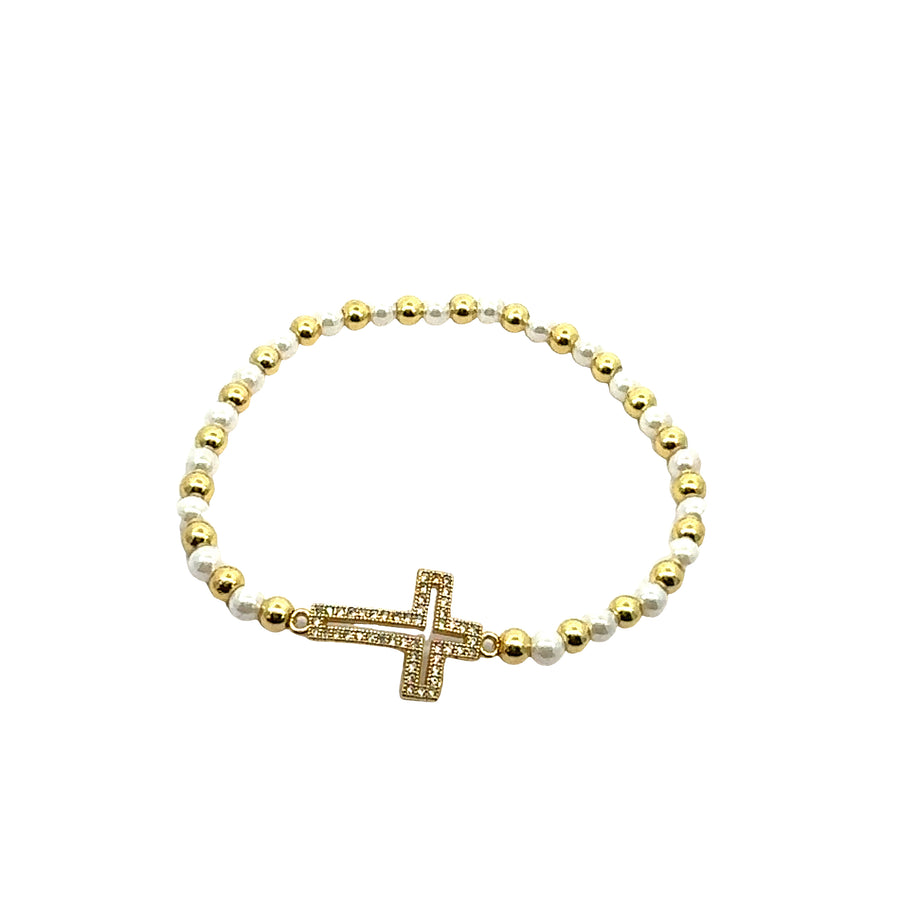 Cross Full zirconium Bracelet