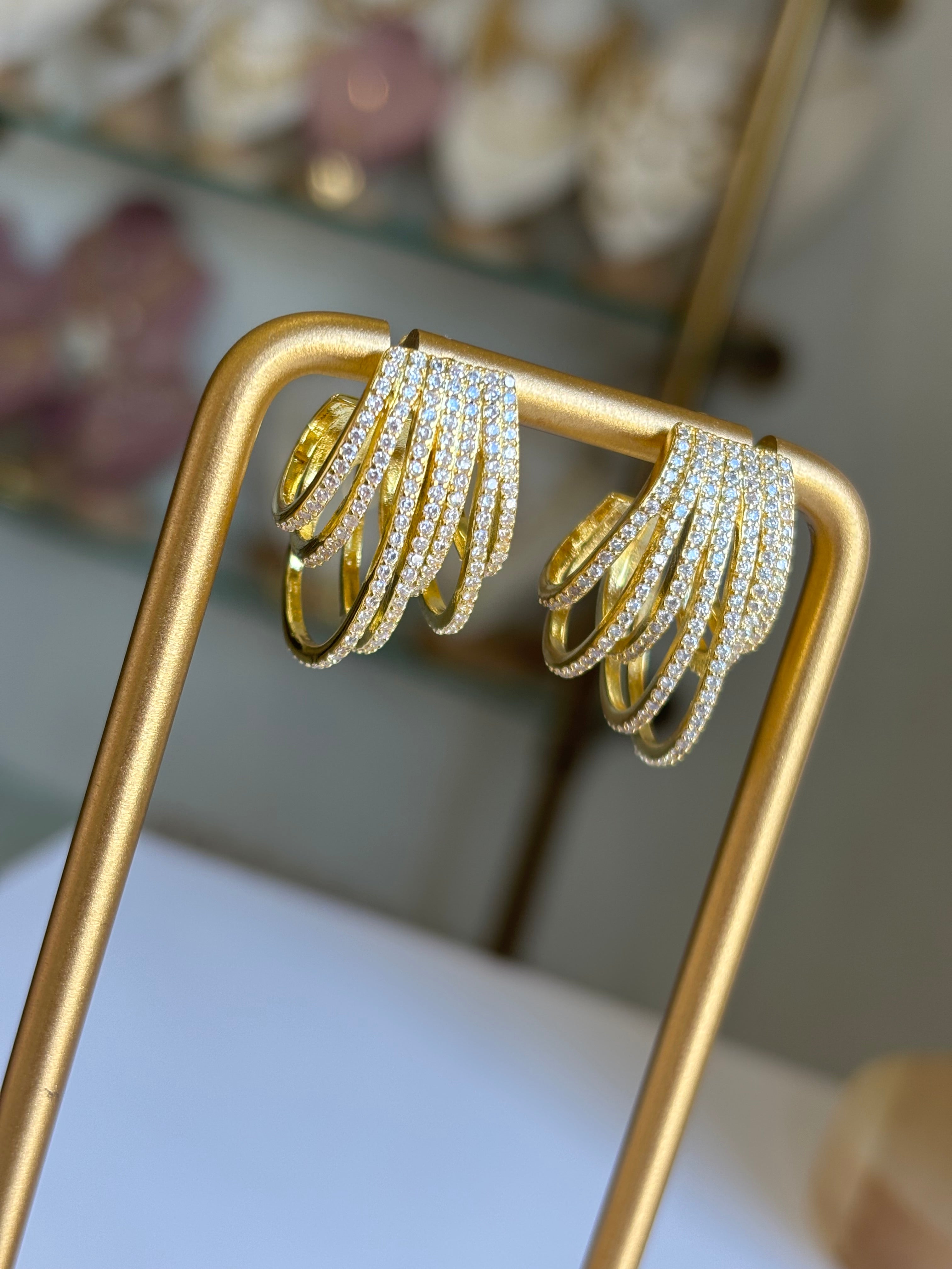 Luxury Cascade Earrings